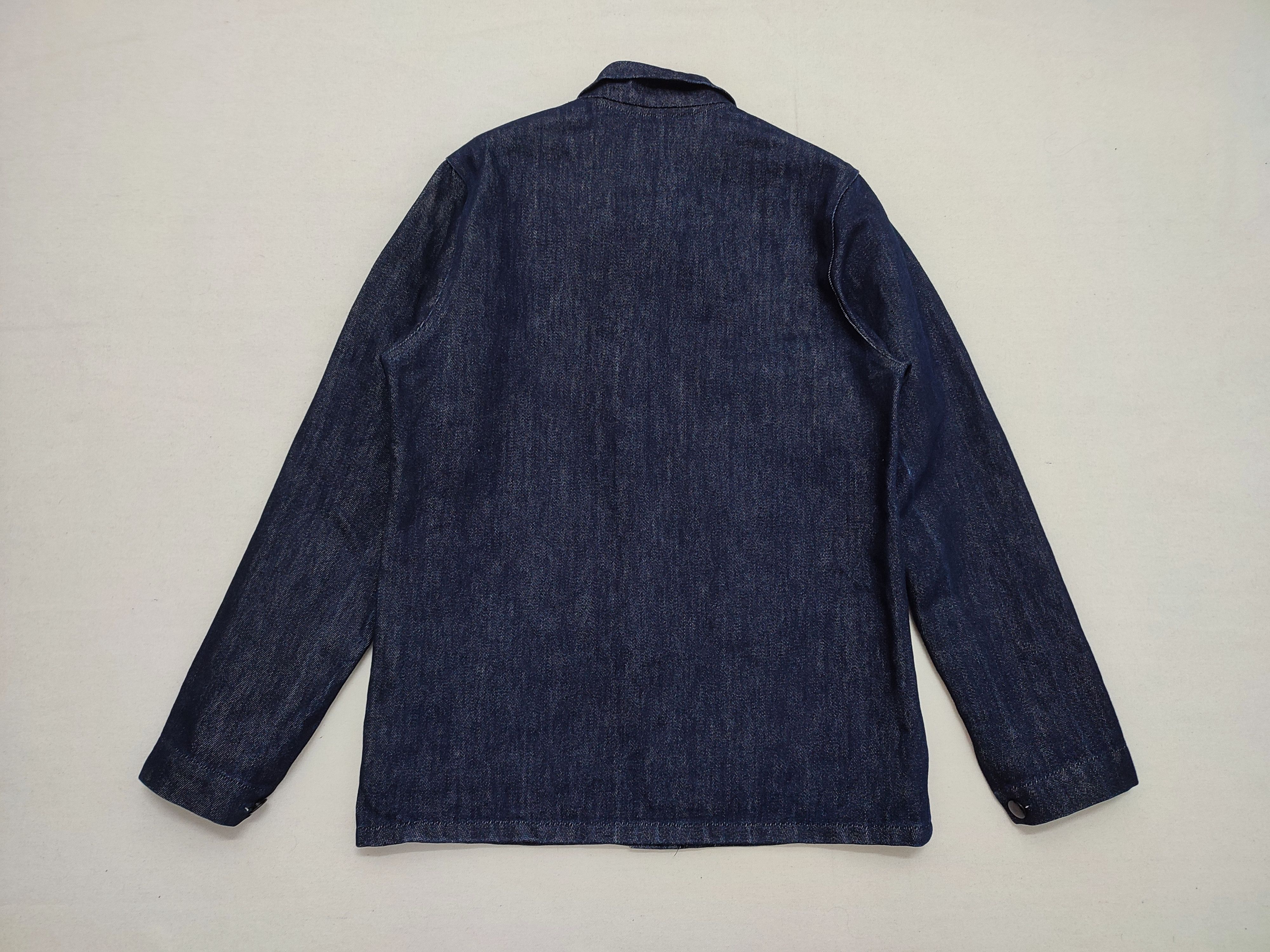 Yohji Yamamoto Yohji Yamamoto Against All Risks Denim Workwear Jacket Size US M / EU 48-50 / 2 - 4 Thumbnail