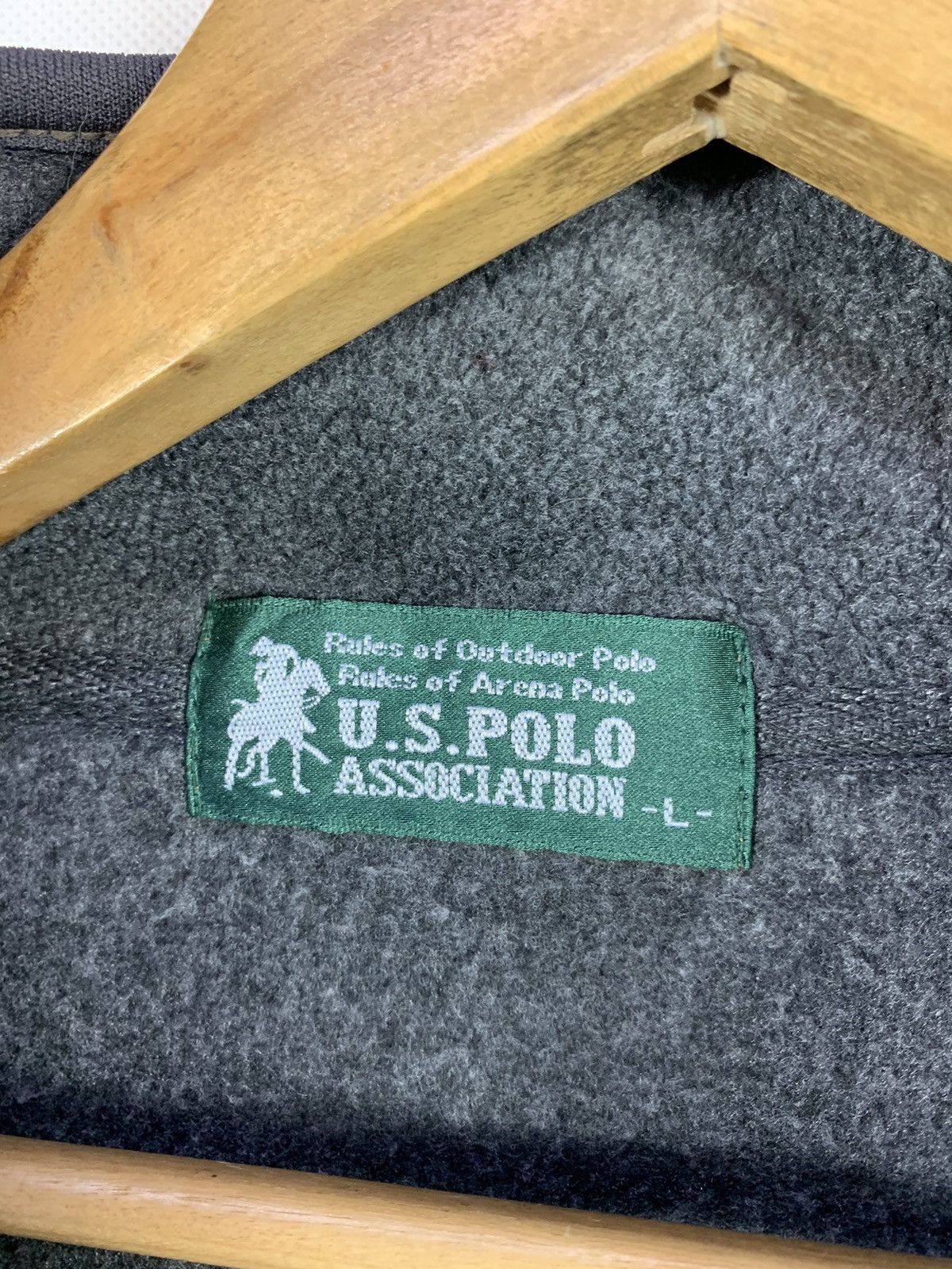 U.S. Polo Assn. Steals! US Polo Assn. Fleece Zipper Jacket Sweater Size US L / EU 52-54 / 3 - 7 Thumbnail