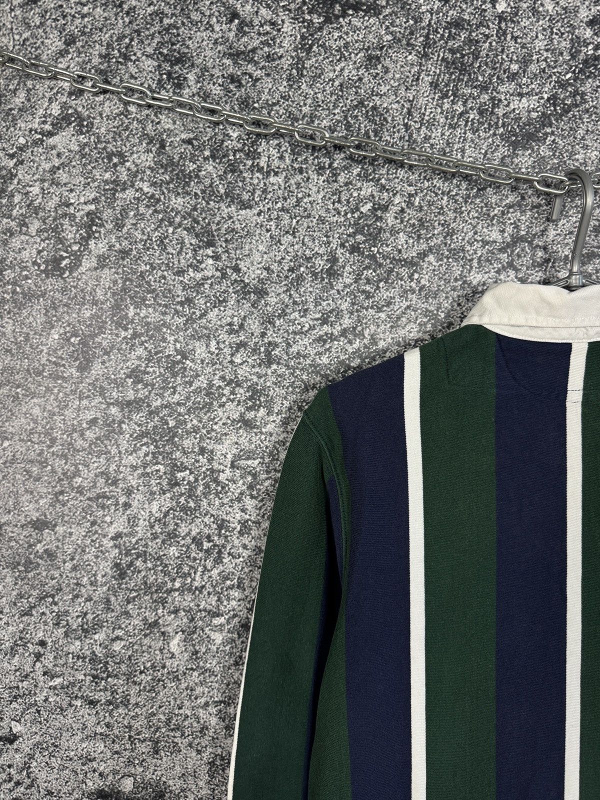 Polo Ralph Lauren Polo Ralph Lauren Polo Long Sleeve Striped Rugby Shirt Sz S Size US S / EU 44-46 / 1 - 14 Thumbnail
