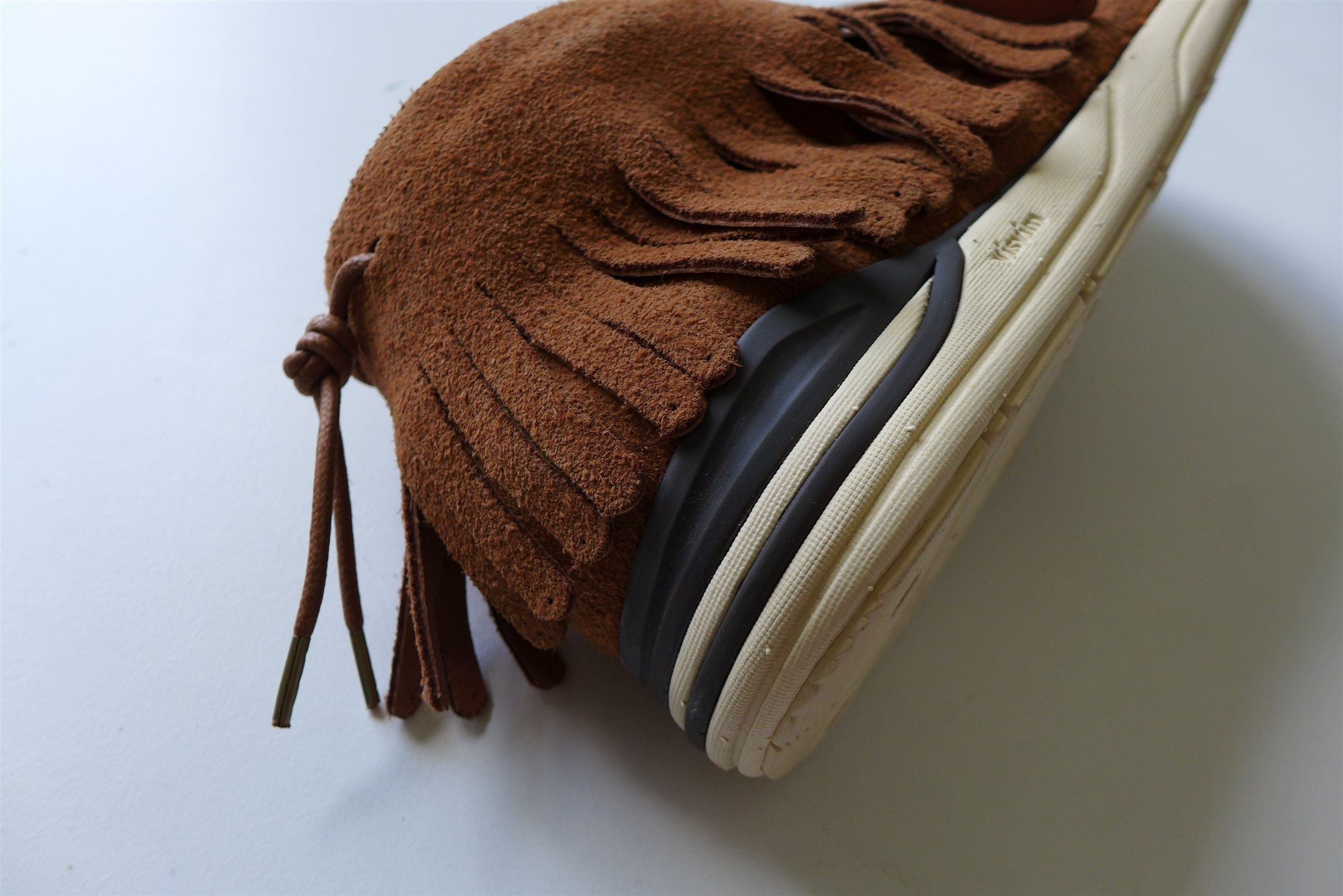 Visvim Visvim FBT Shaman Folk Beaded Sneakers - Light Brown Suede Size US 10 / EU 43 - 12 Thumbnail