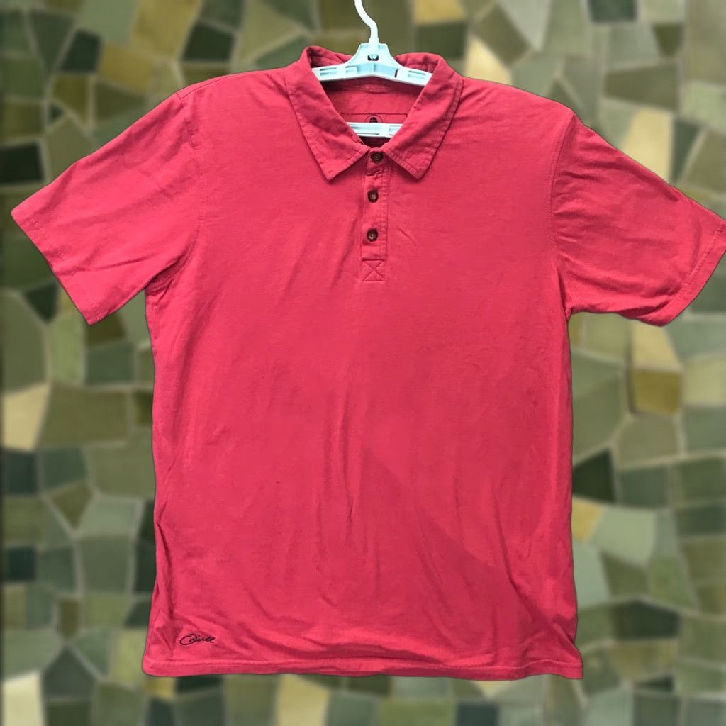 O'Neill Jack O'Neill Shirt Medium Red Golf Polo Embroidered Logo Mens Size US M / EU 48-50 / 2 - 1 Thumbnail