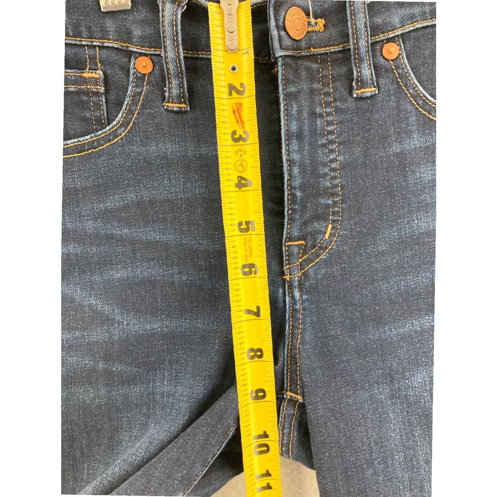 Madewell Madewell Womens High Rise Skinny Jeans Blue Cotton Blend Size 26 Size 26" / US 2 / IT 38 - 4 Thumbnail