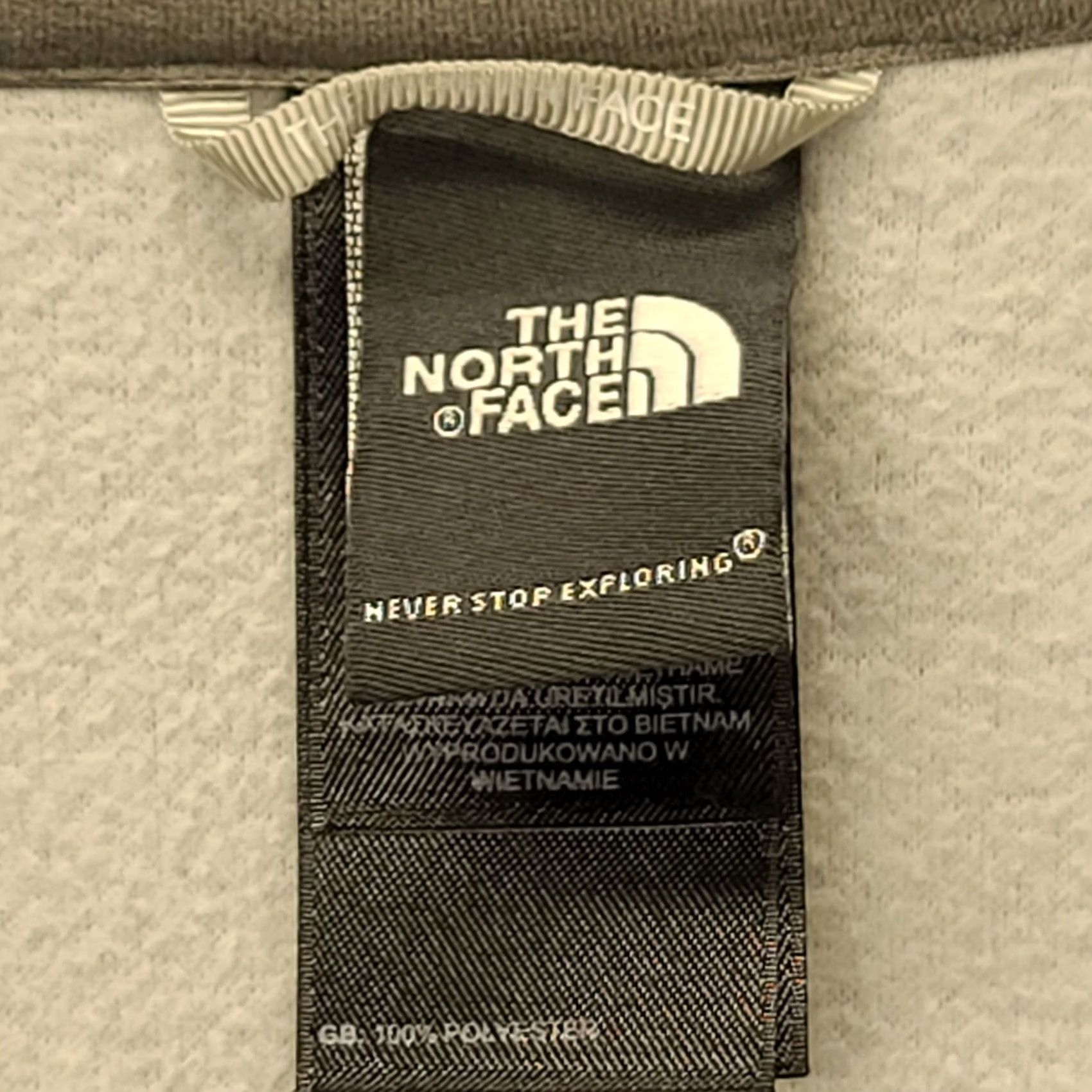 The North Face The North Face Pullover Womens XL Fleece 1/4 Zip Gray Long Sleeve Casual Shacket Size XL / US 12-14 / IT 48-50 - 2 Thumbnail