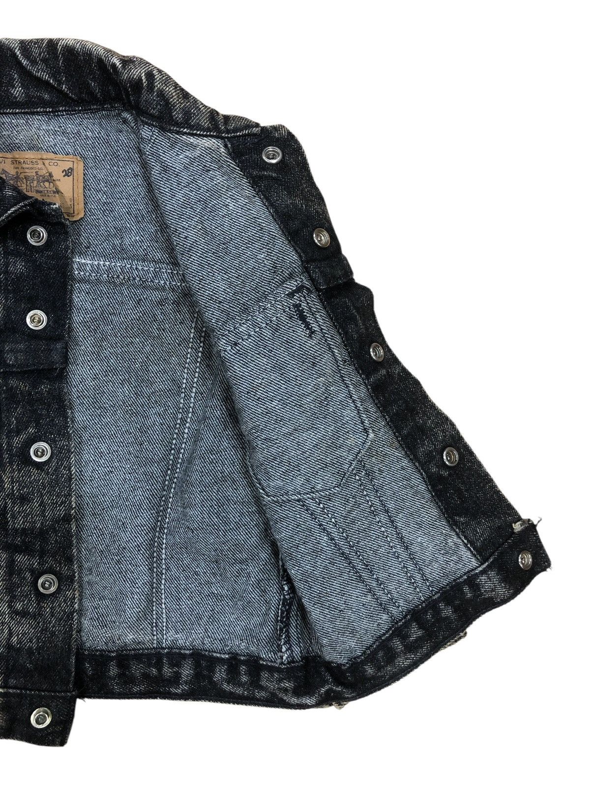 Levi's Little Levis Denim Jacket For Frame Collection Size US XXS / EU 40 - 12 Thumbnail