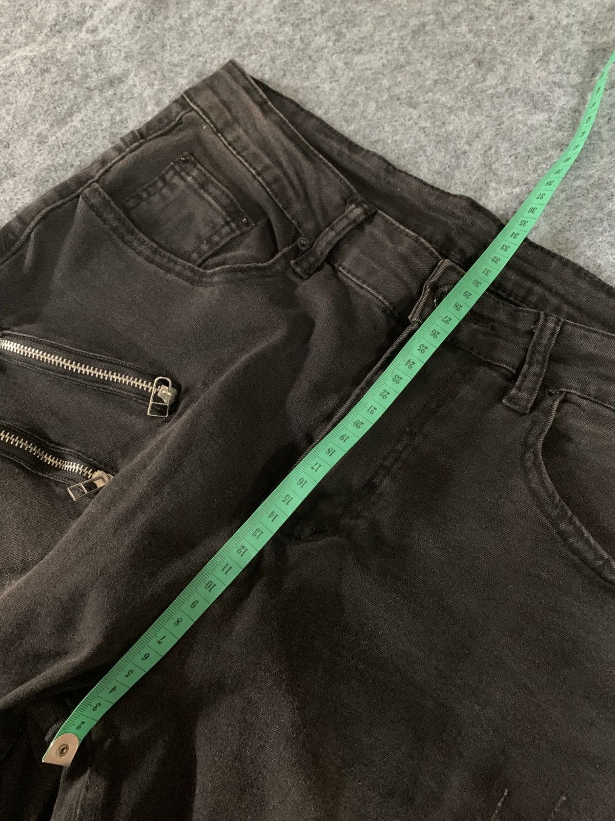 Japanese Brand Vintage Bondage Faded Punk style Size US 28 / EU 44 - 8 Thumbnail