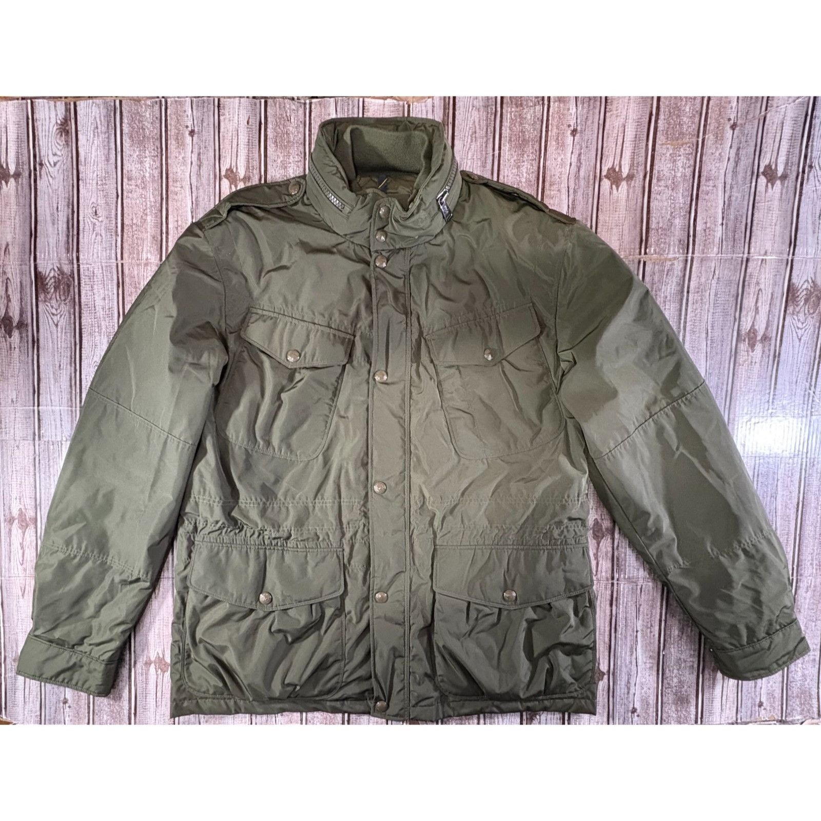 Polo Ralph Lauren Polo Ralph Lauren M-65 quilted Down filed Jacket size XL Gre Size US XL / EU 56 / 4 - 1 Thumbnail