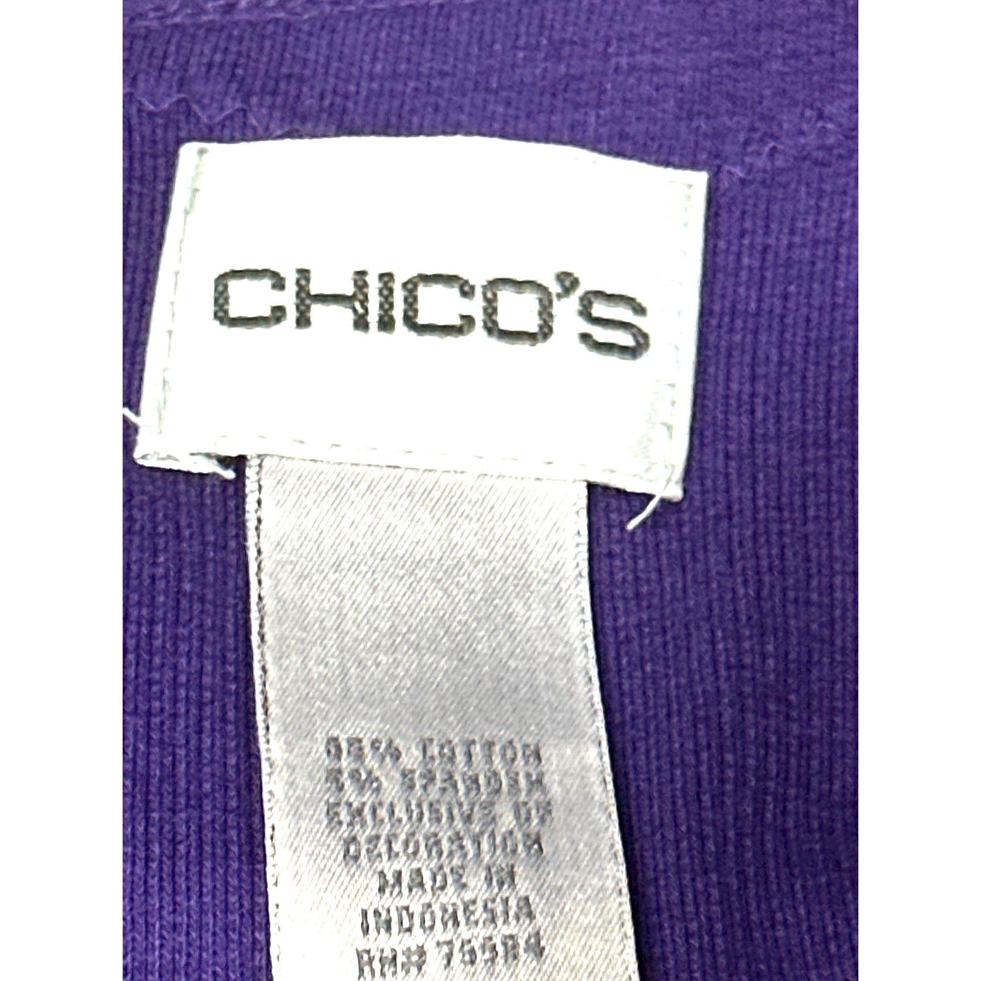 Chicos Chicos Scoop Neck Microfiber Lace Contemporary Tank Top Tee Size XL / US 12-14 / IT 48-50 - 5 Thumbnail
