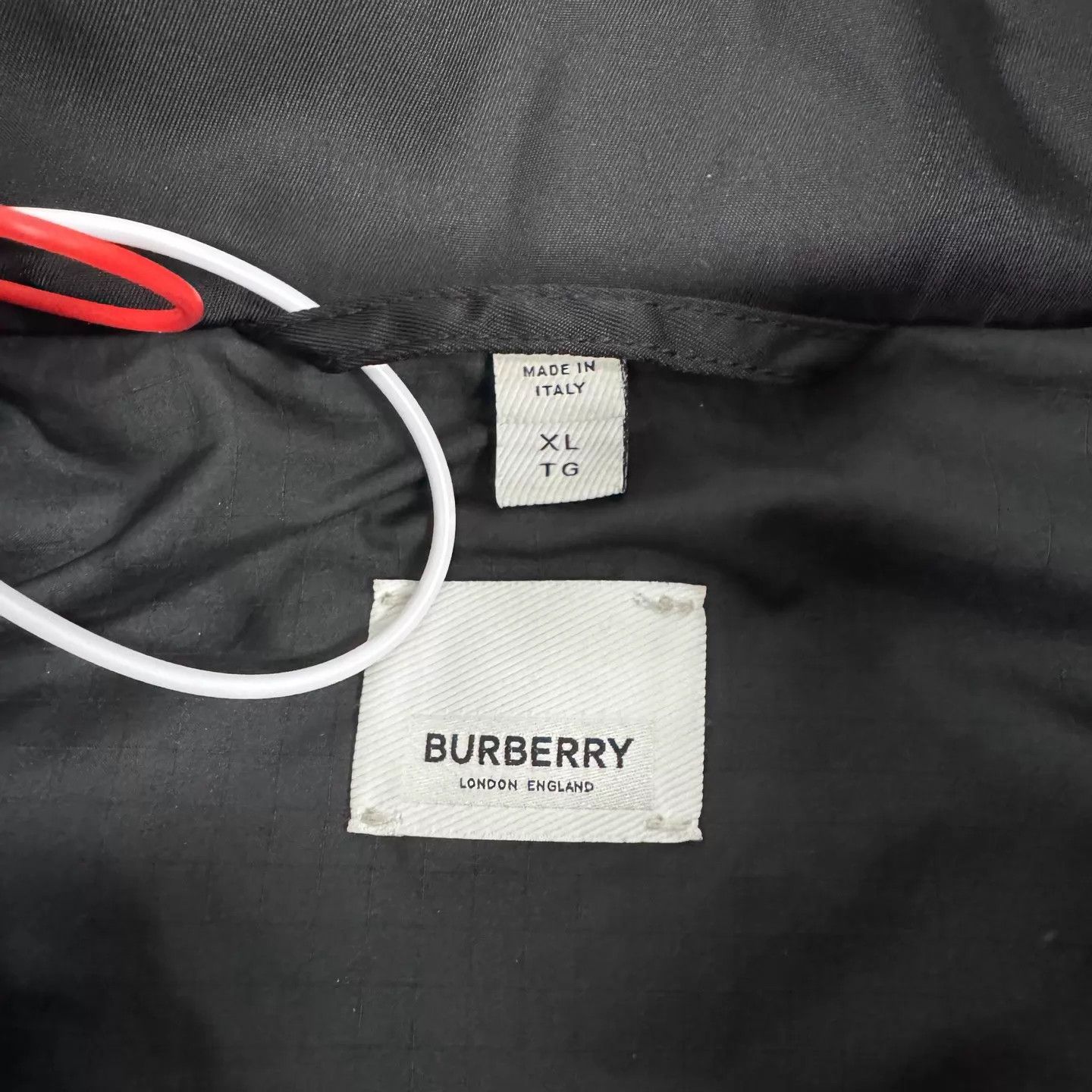 Burberry Burberry Nylon Padded Logo Print Jacket XL Size US XL / EU 56 / 4 - 5 Thumbnail