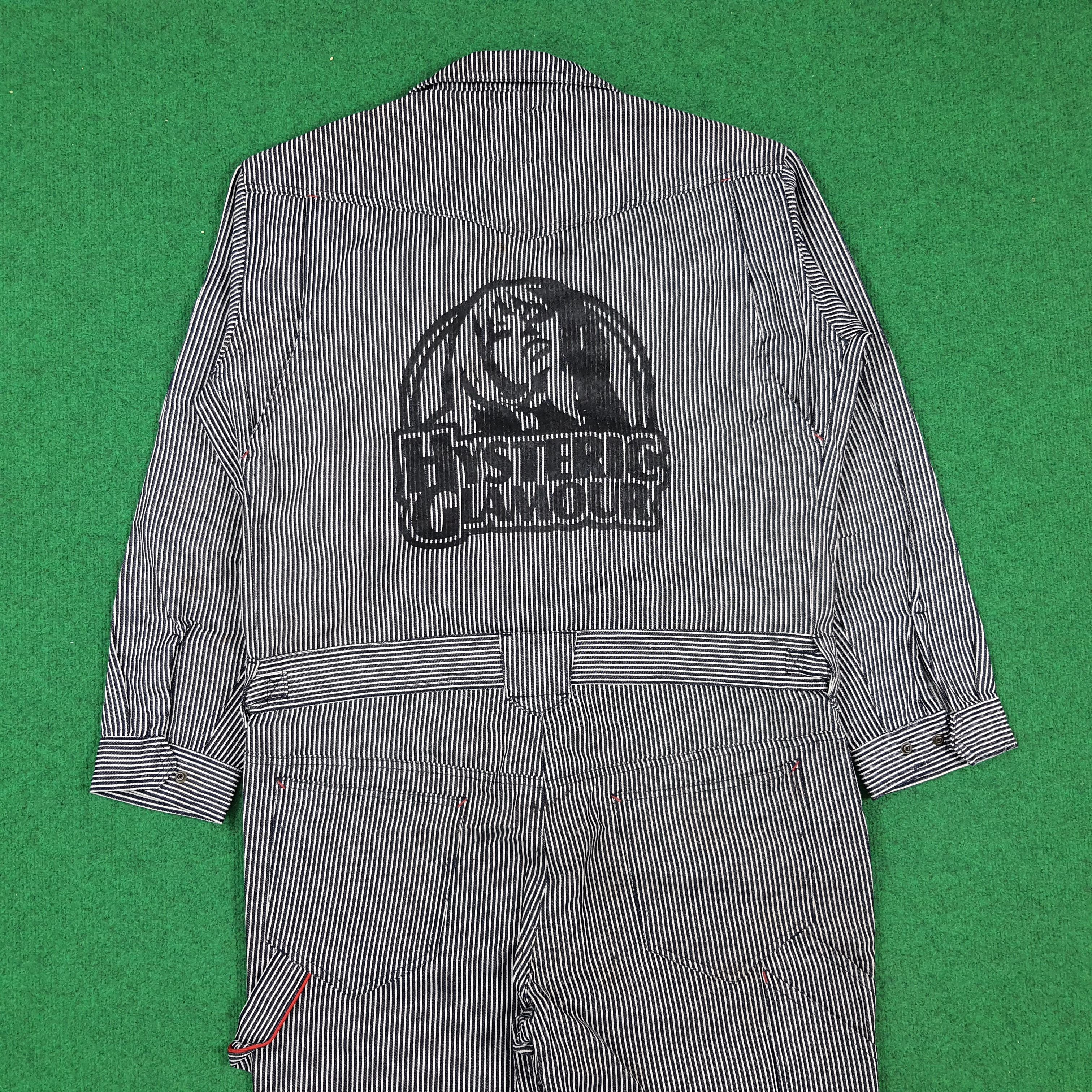 Japanese Brand Vintage Workwear Coverall With Hysteric Custom Logo C302N8 Size US XL / EU 56 / 4 - 1 Thumbnail