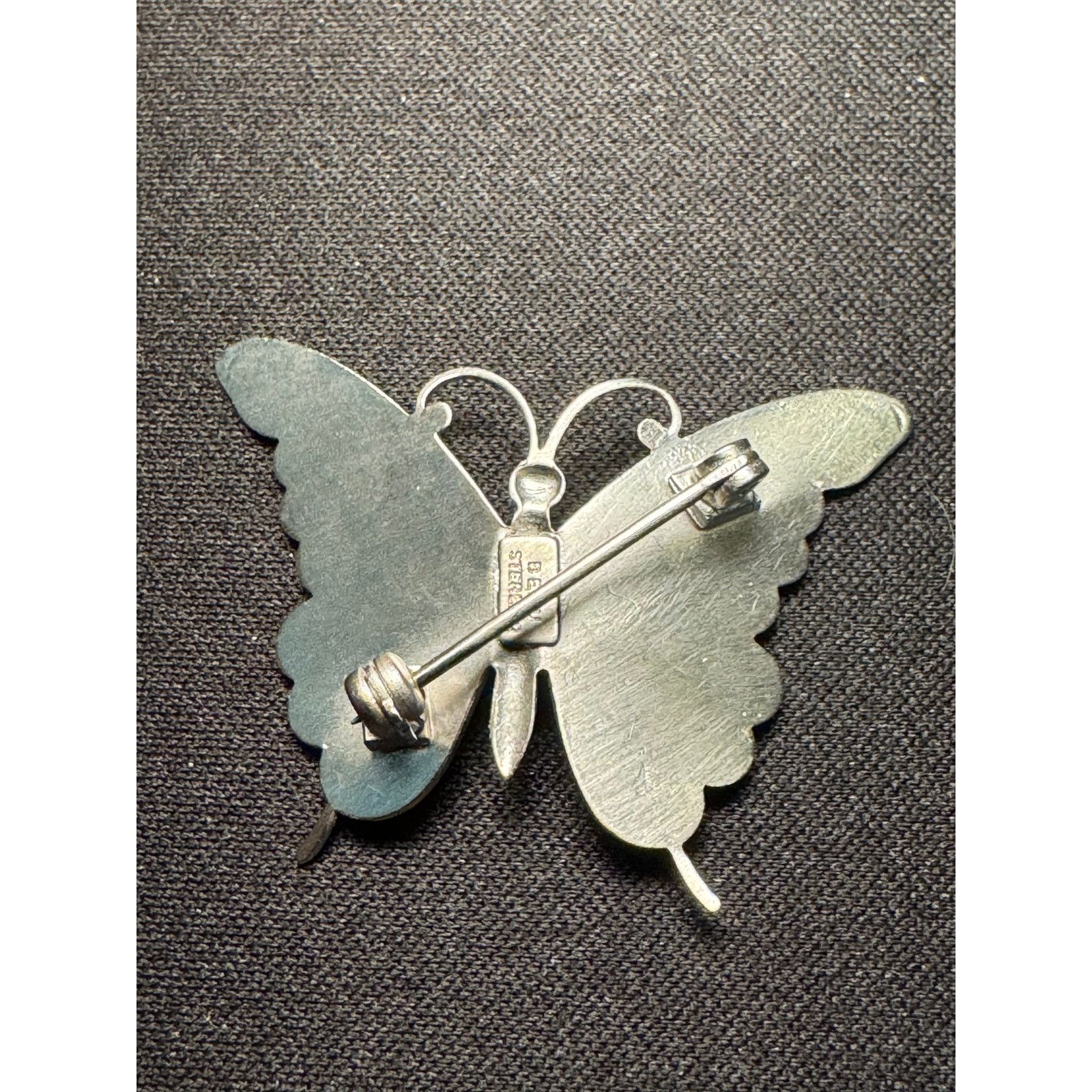 Other Vintage Beau Silver Butterfly Brooch Size ONE SIZE - 4 Thumbnail