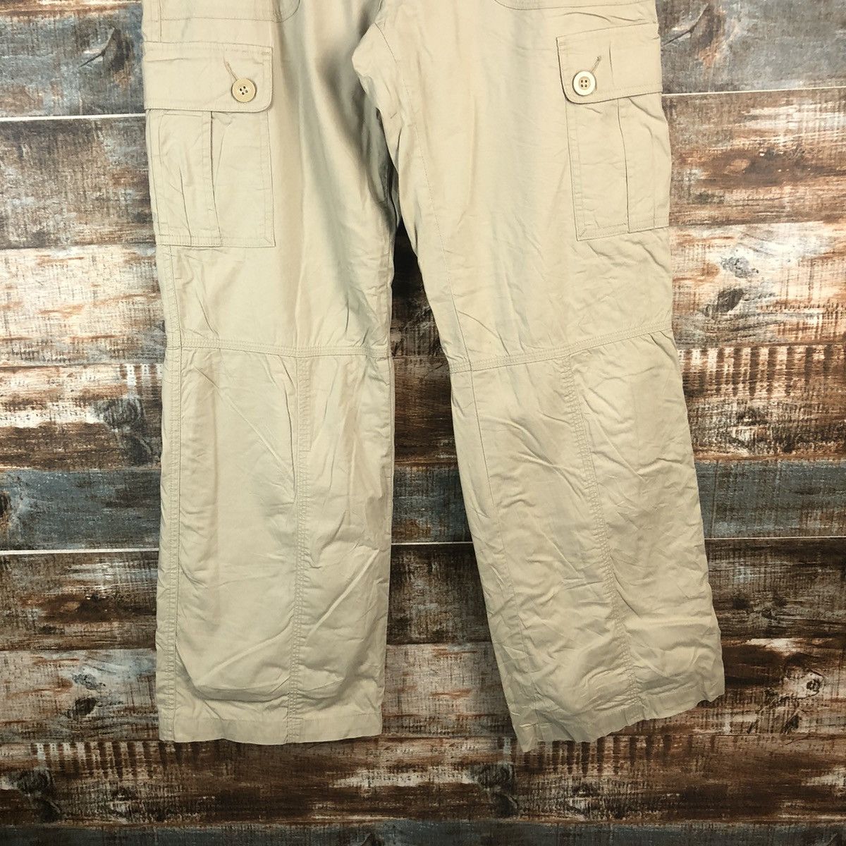 Japanese Brand DL Japanese Brand Gray Cargo Multipocket Pants #C662 Size US 27 - 6 Thumbnail