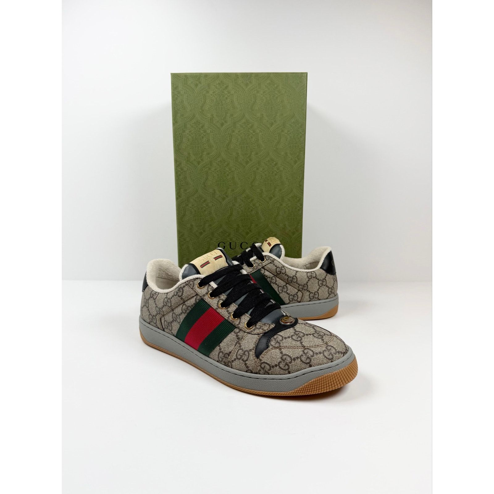 Gucci Size 7.5US - Gucci Screener Low Top NEW Size US 7.5 / EU 40-41 - 2 Thumbnail