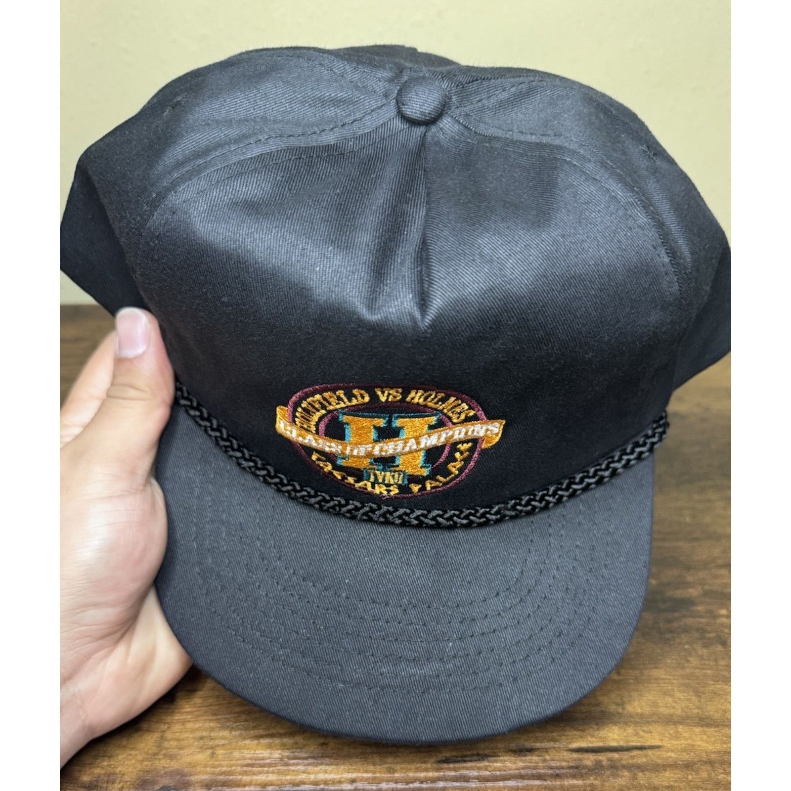 Other Mike Tyson V McNeeley / Bowe HOLYFIELD / Holmes 90s Hat lot Size ONE SIZE - 5 Thumbnail
