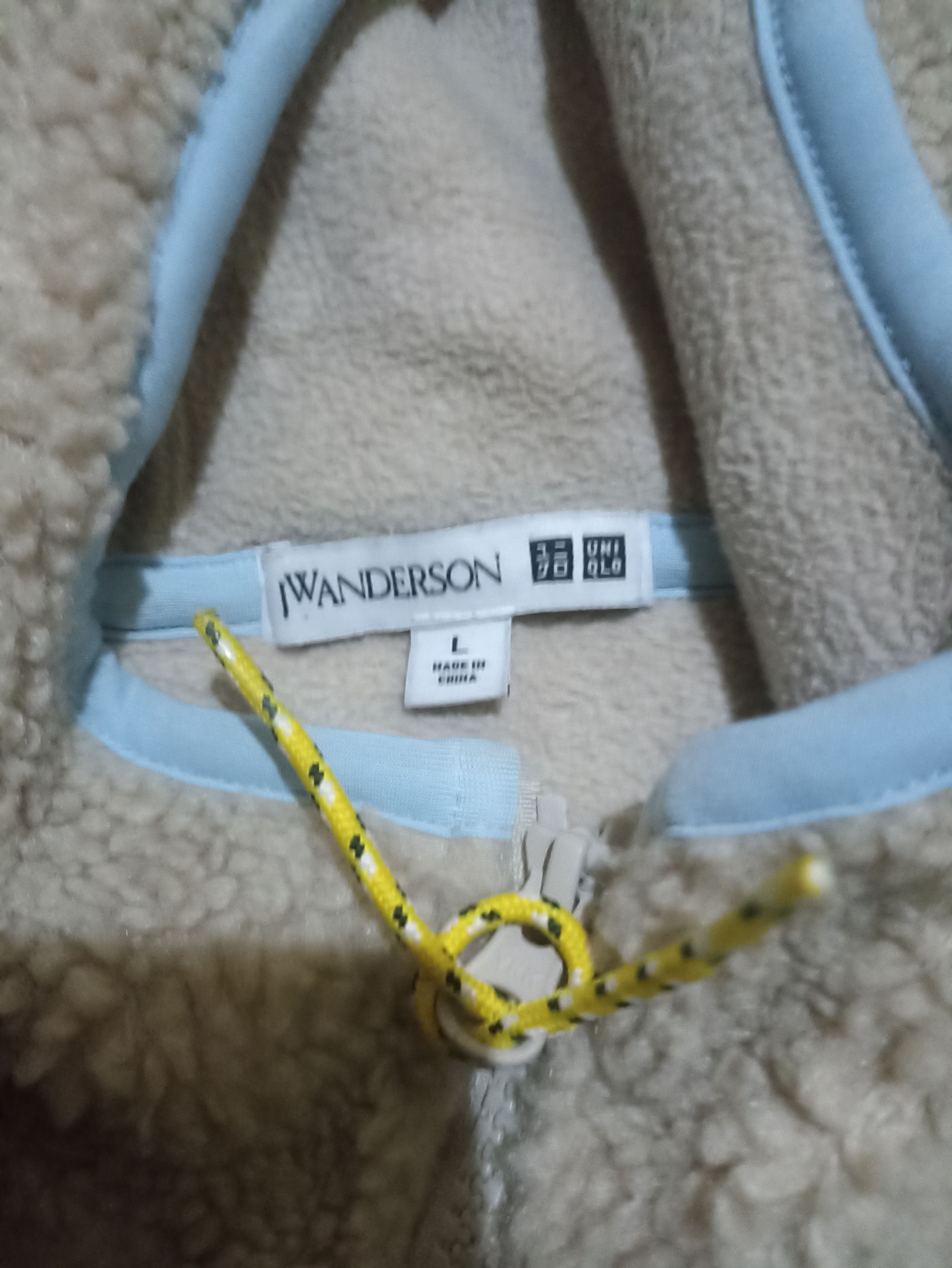 JW Anderson × Uniqlo J.W.Anderson Uniqlo Fleece Lined Zipper Hoodies Size US L / EU 52-54 / 3 - 3 Thumbnail