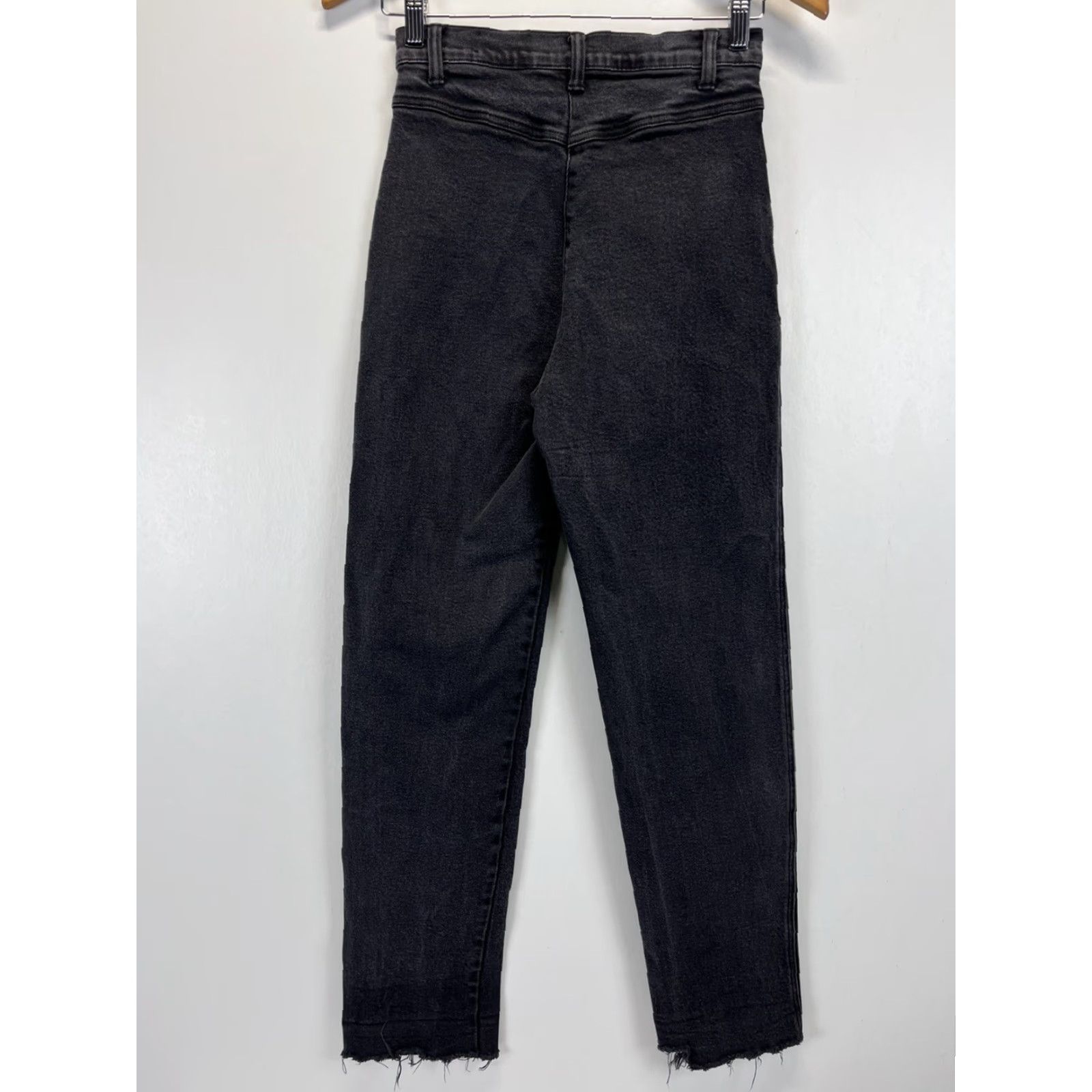 Roper VINTAGE Roper Jeans Hallmark Western Cowgirl Solid Denim Jeans Women’s Size 9 x 30 Black 29.5 Inseam Size 30" / US 8 / IT 44 - 3 Thumbnail