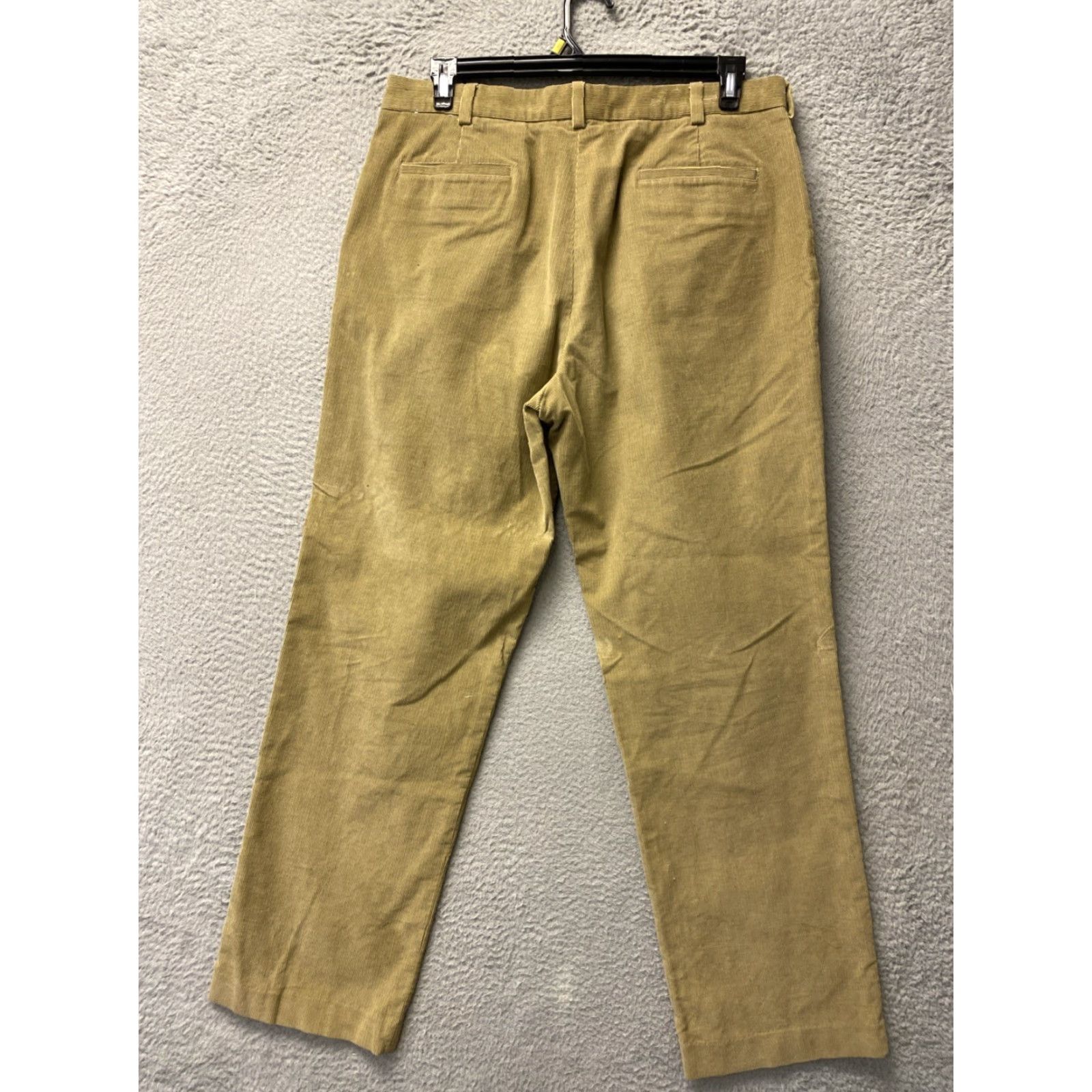 J.Crew J.CREW Corduroy Pants Mens 36x32 Ginger Straight Fit Cotton Blend Spandex Chino 5-Pocket Button Zip Flat Front Vintage: No Size US 36 / EU 52 - 6 Thumbnail
