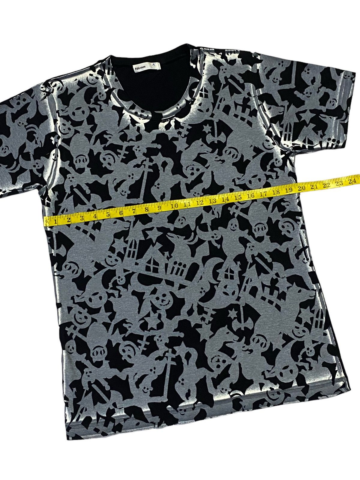 Issey Miyake × Japanese Brand × Ne-Net Ne-Net By Issey Miyake Typography Shirt Size US M / EU 48-50 / 2 - 3 Thumbnail