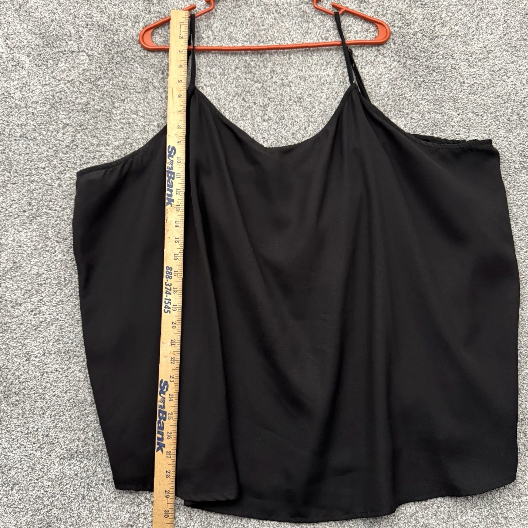 Vintage Ellos Tank Top Womens 3X Plus Size 30/32 Dark Fairy Whimsigoth Flowy Office Cami Shirt Camisole Bohemian City Classic Womens Size XXL / US 16-18 / IT 52-54 - 2 Thumbnail