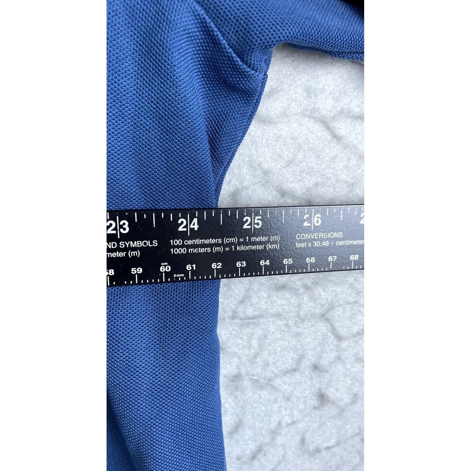 Tommy Bahama Tommy Bahama Polo Shirt Mens 2XL Blue Supima Long Sleeve Marlin Logo Casual Size US XXL / EU 58 / 5 - 4 Thumbnail