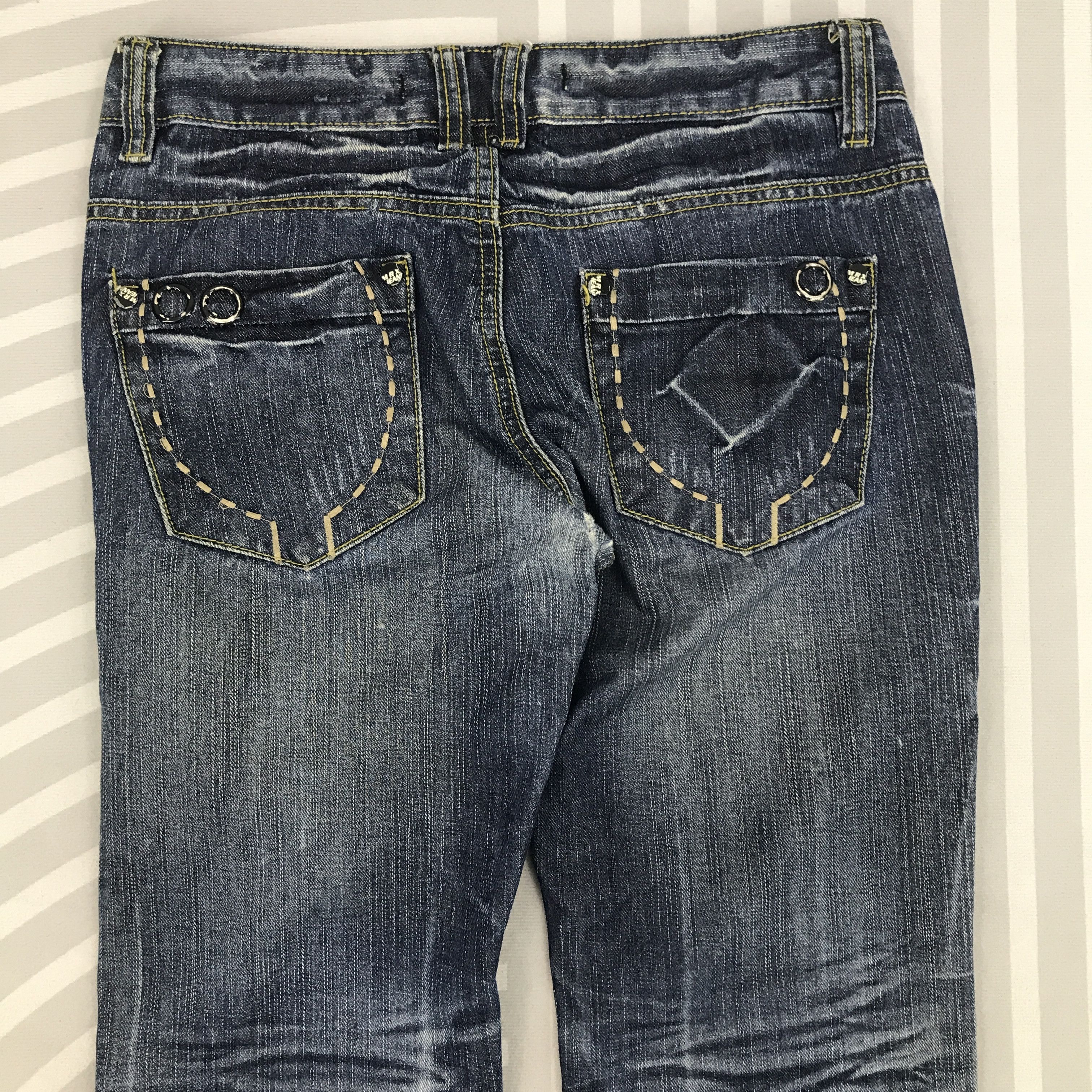 Japanese Brand × Vintage Vintage Yuki Bassic jeans denim bootcut style japan Size US 29 - 5 Thumbnail