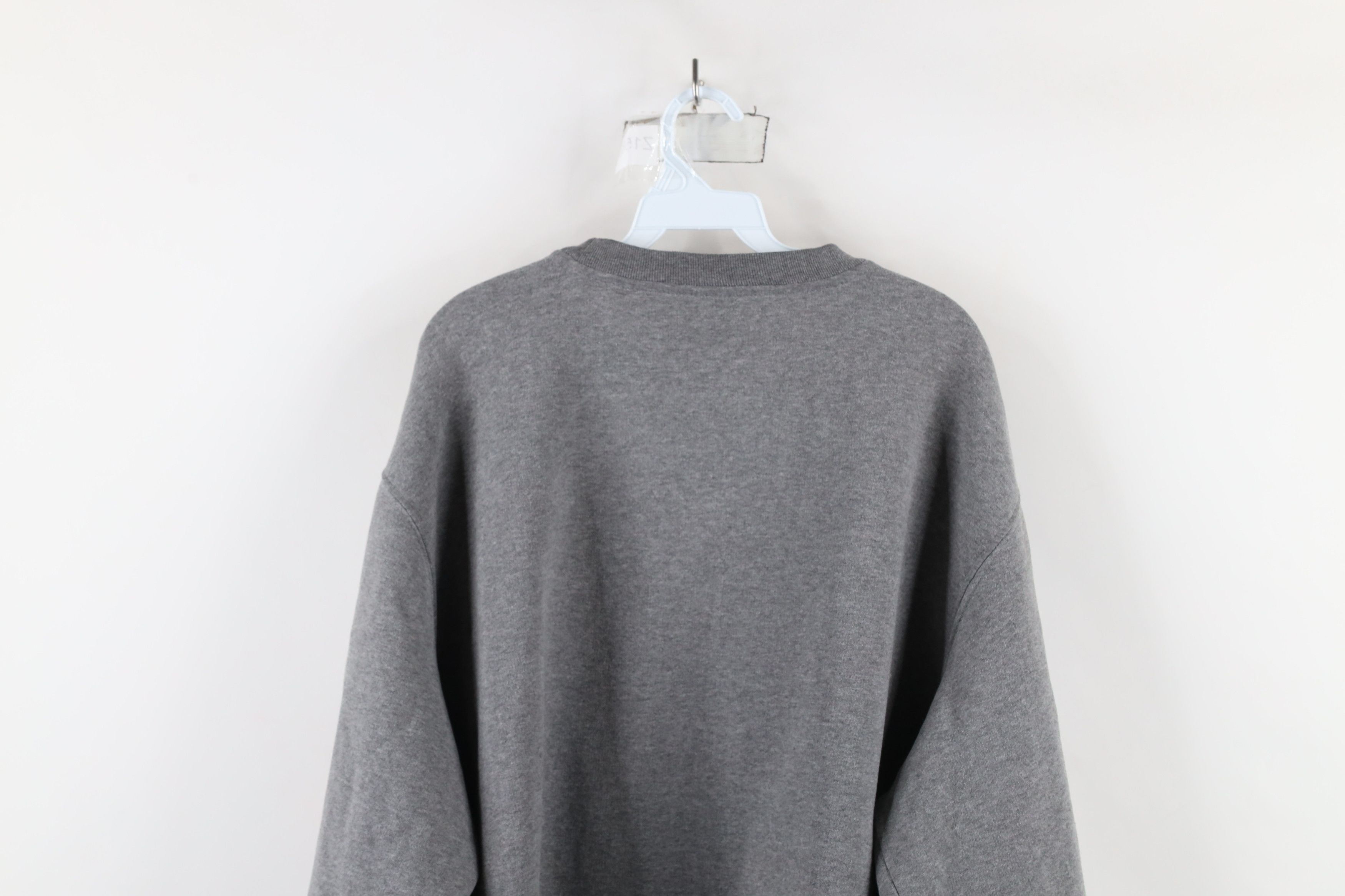 Aeropostale × Vintage Vintage 90s Y2K Aeropostale Spell Crewneck Sweatshirt Gray Size US XXL / EU 58 / 5 - 12 Thumbnail
