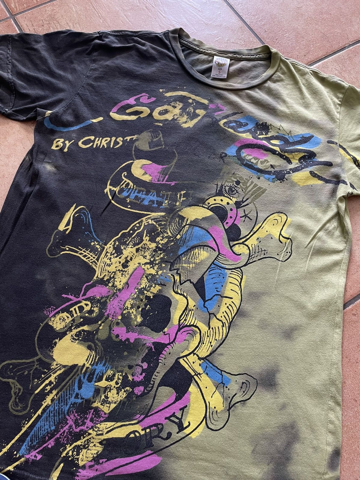 Christian Audigier Ed Hardy By Christian Audigier Vintage Full Print Tee Size US S / EU 44-46 / 1 - 2 Thumbnail