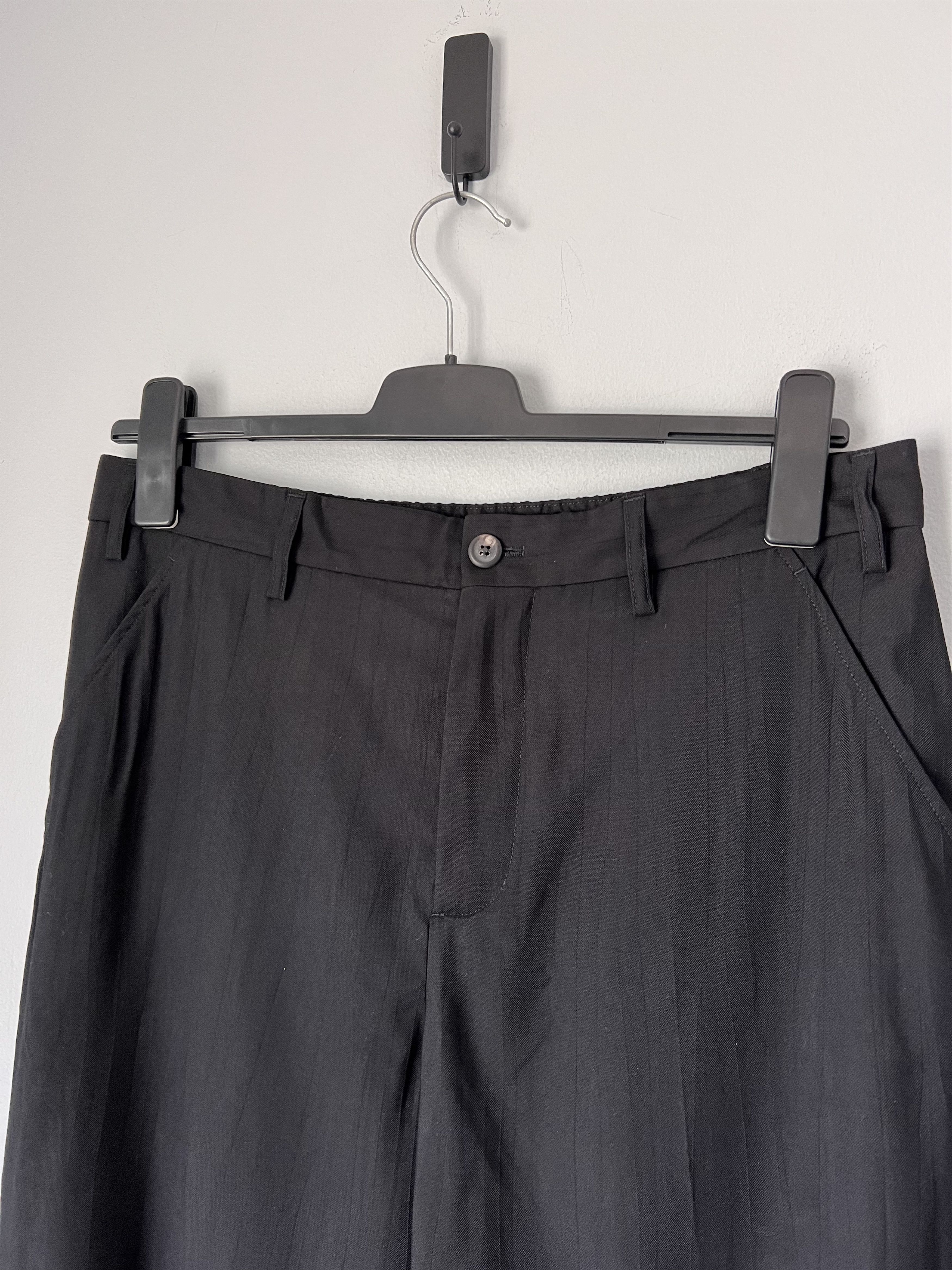 Our Legacy Our Legacy Sailor Trousers in Black Experienced Viscose Size US 36 / EU 52 - 2 Thumbnail