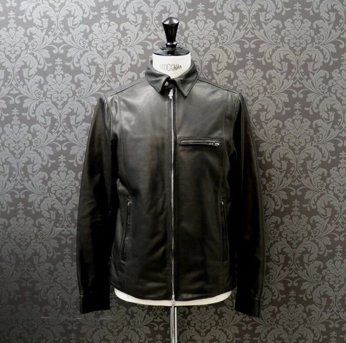 Chrome Hearts Chrome Hearts Single Zip Leather Rider's Jacket Size US M / EU 48-50 / 2 - 1 Thumbnail