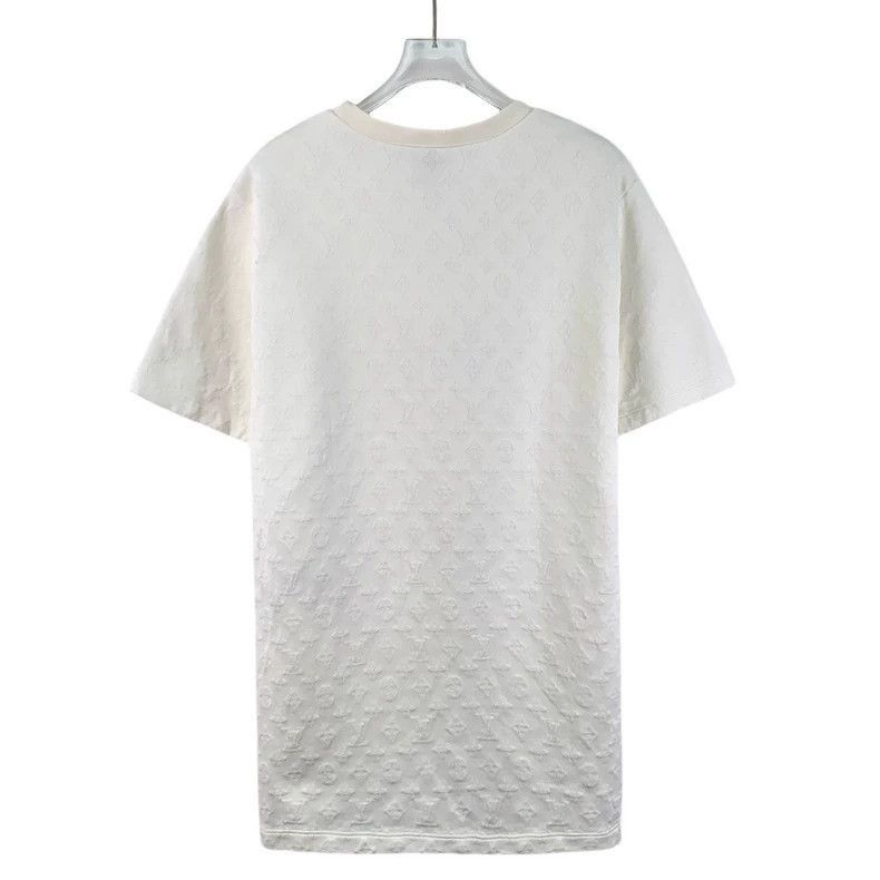 Louis Vuitton Louis Vuitton White Logo Cotton TShirt XL-2506 Size US XL / EU 56 / 4 - 2 Thumbnail