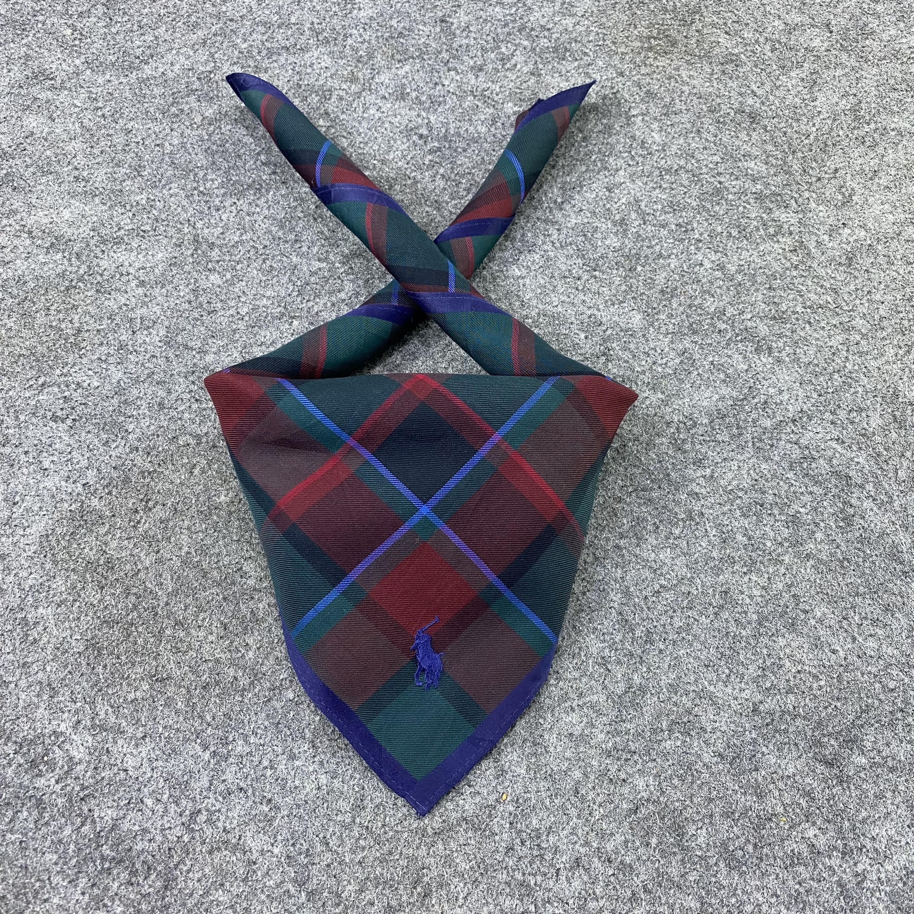 Polo Ralph Lauren Polo Ralph Lauren Handkerchief / Bandana / Neckerchief-B1496 Size ONE SIZE - 2 Thumbnail