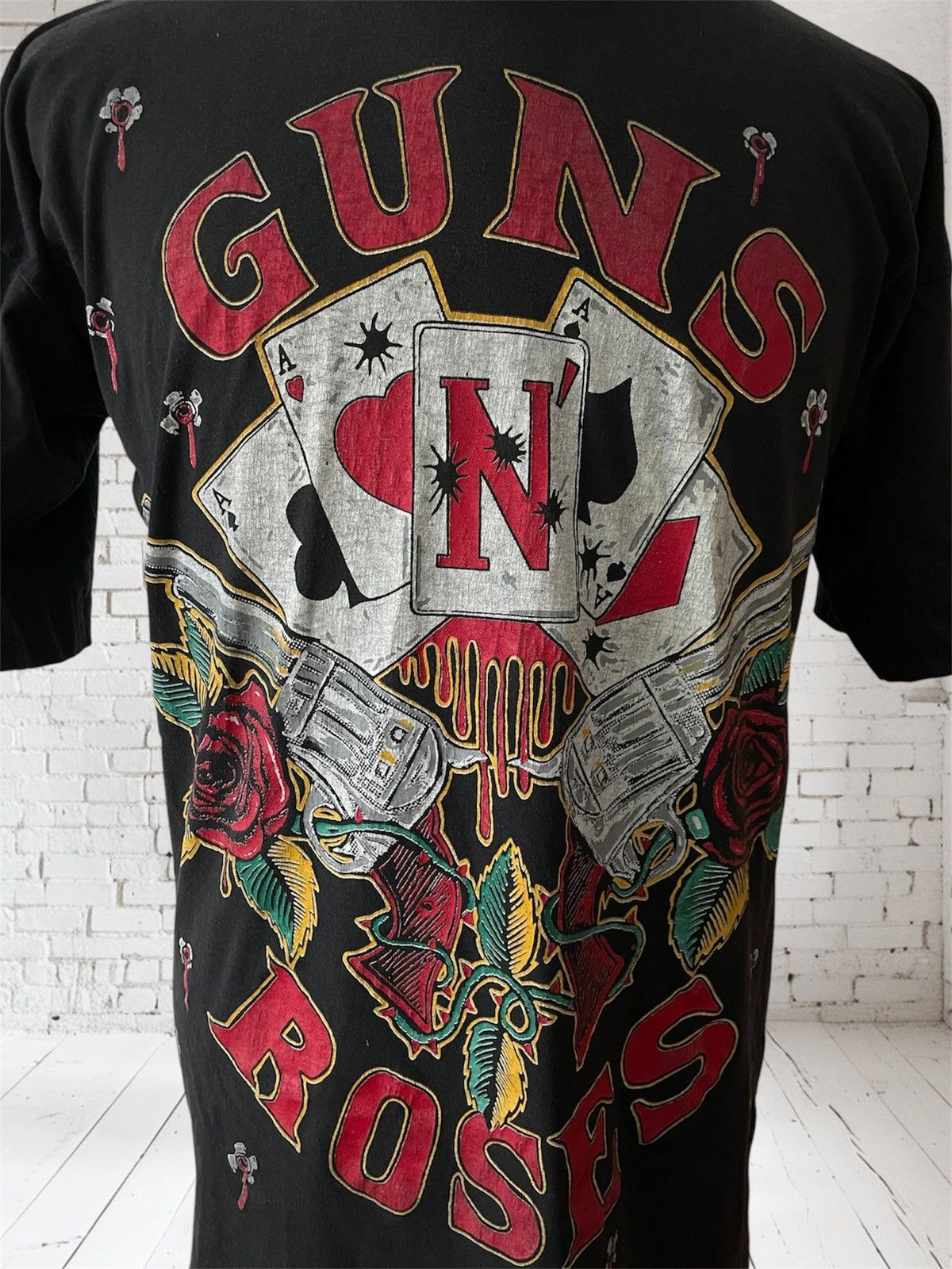 Vintage Vintage Guns N’ Roses Use Your Illusion-Era Bootleg T-Shirt Size US XXL / EU 58 / 5 - 2 Thumbnail
