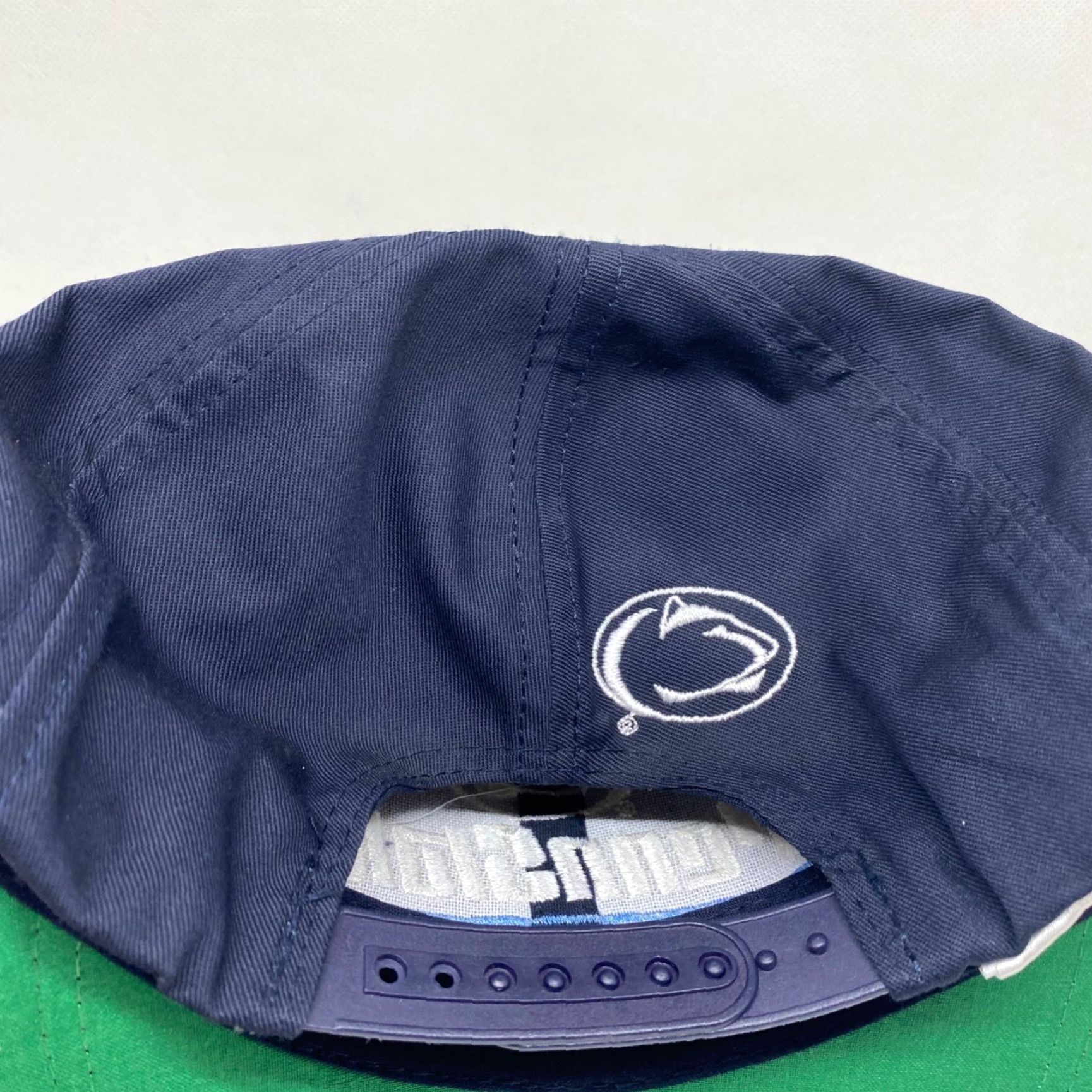 Penn Penn State Natty Lions Hat Cap Snapback Navy Blue Twins Enterprise Embroidered Size ONE SIZE - 6 Thumbnail