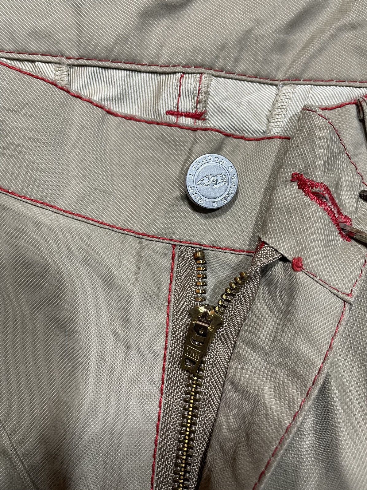 Vintage Dance With Dragon Kyoto japan Cargo multi pocket utility Size US 32 / EU 48 - 6 Thumbnail