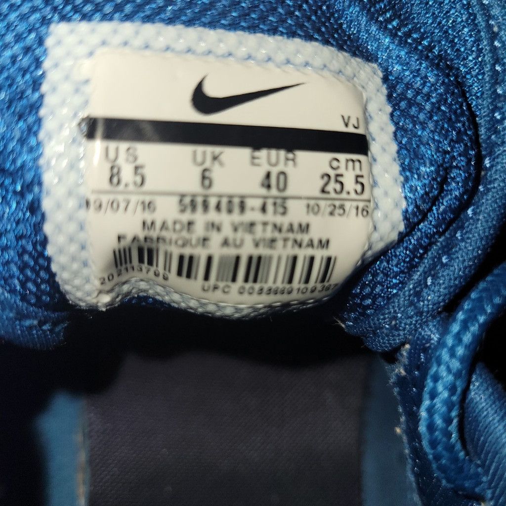 Nike Nike Air Max Thea Trainers Women Running Shoes Blue Size 8.5 Size US 8.5 / IT 38.5 - 6 Thumbnail