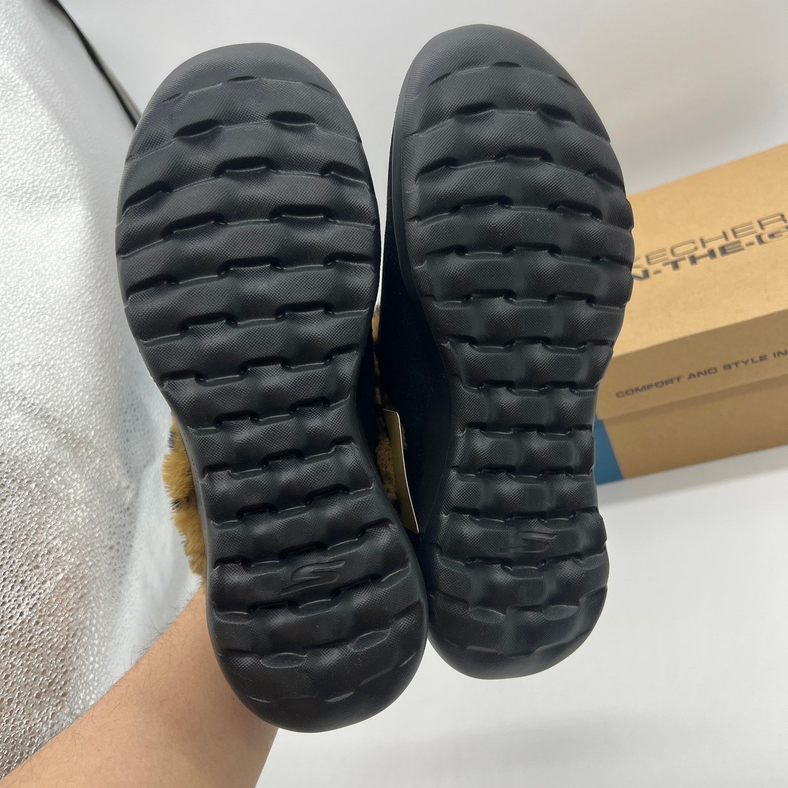 SKECHERS Skechers Slip on Womens Size 7 Black On The Go Joy Suede Size US 7 / IT 37 - 8 Thumbnail