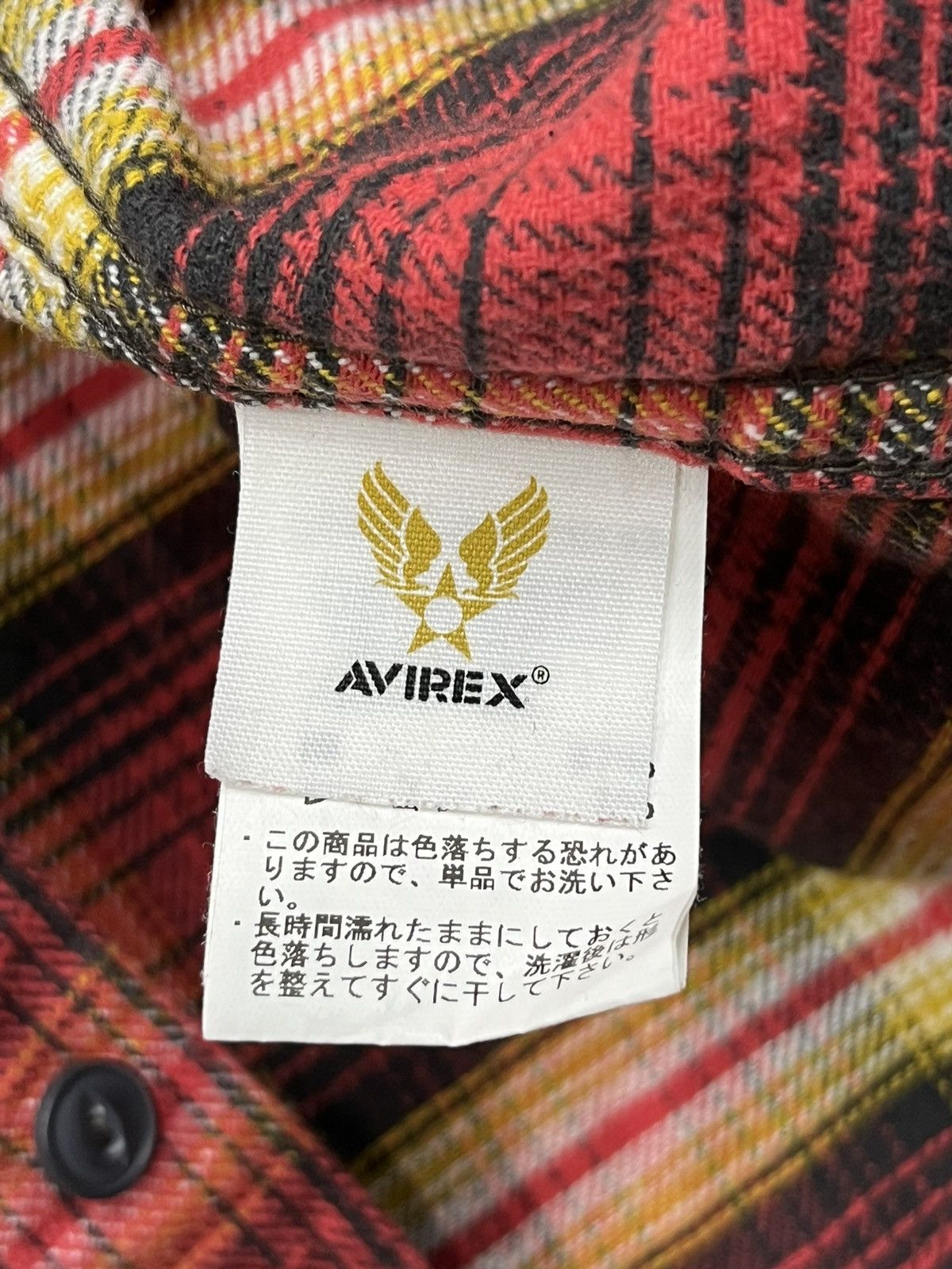 Avirex 🦈 AVIREX Big Embroidery TIGER SHARKS Cotton-Rayon Flannel Size US S / EU 44-46 / 1 - 8 Thumbnail