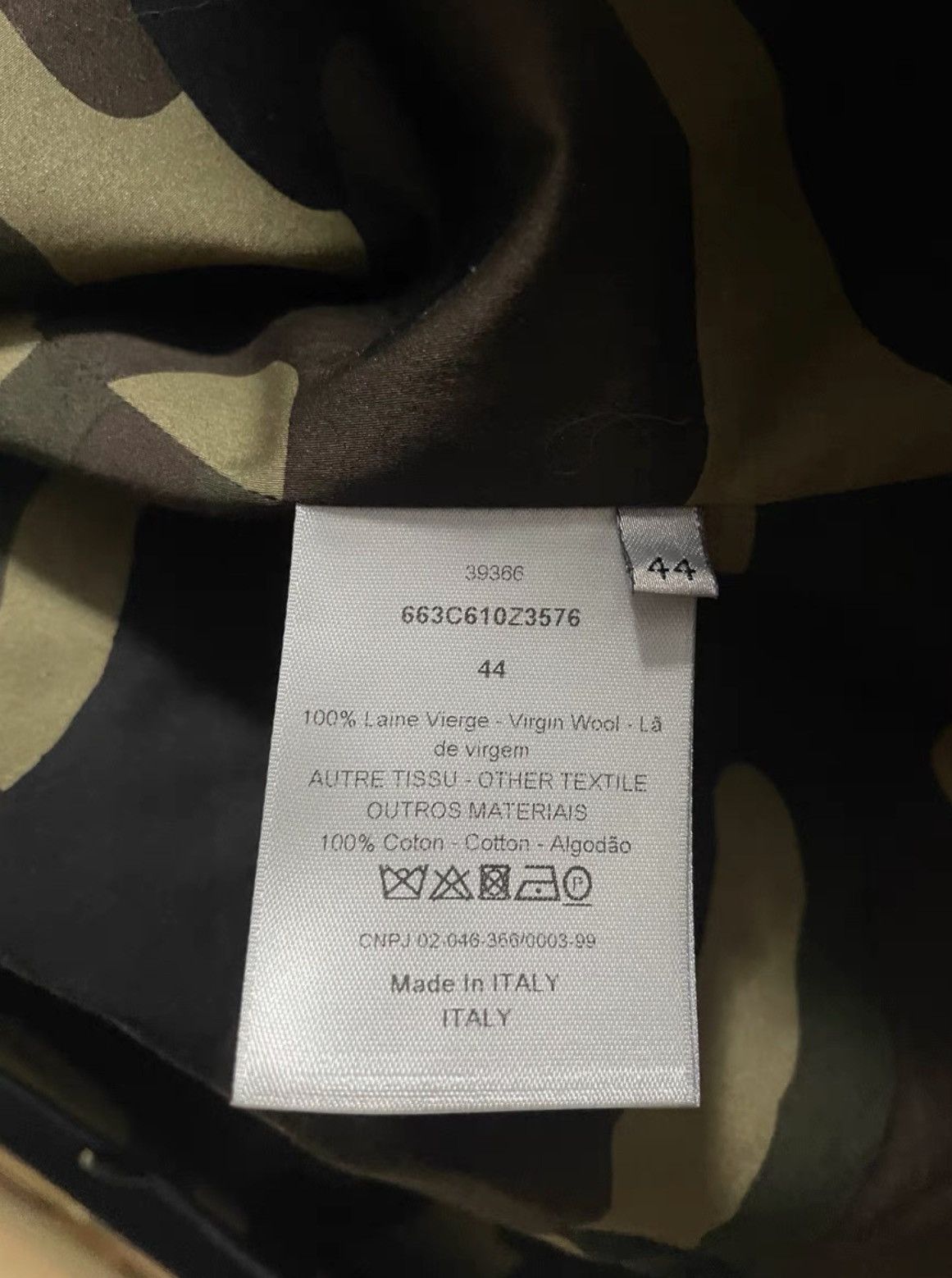 Dior DIOR Wool Paneled Vest Size US L / EU 52-54 / 3 - 5 Thumbnail