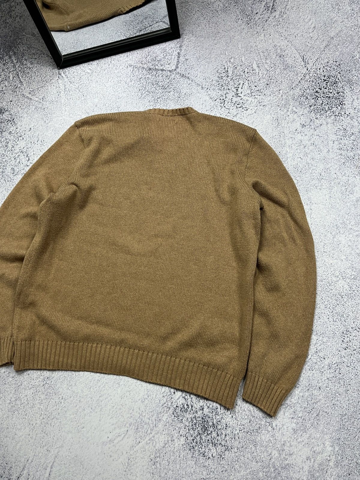 Polo Ralph Lauren Polo Ralph Lauren Vintage Sweater Knit Brown Old Money Y2k Size US XL / EU 56 / 4 - 11 Thumbnail