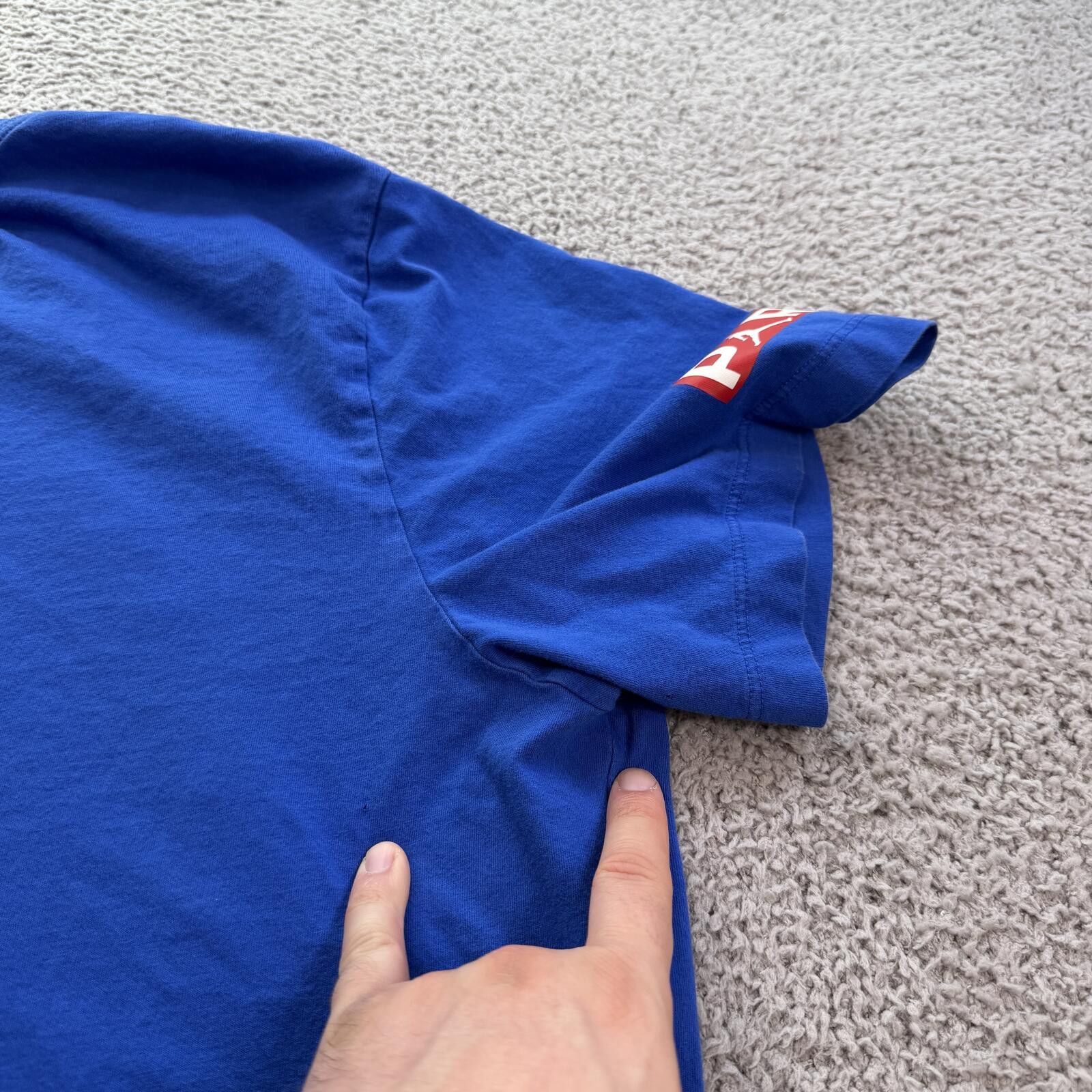 Nike Jordan PSG Paris Saint Germain T Shirt Blue XXL Nike Jumpman Size US XXL / EU 58 / 5 - 7 Thumbnail
