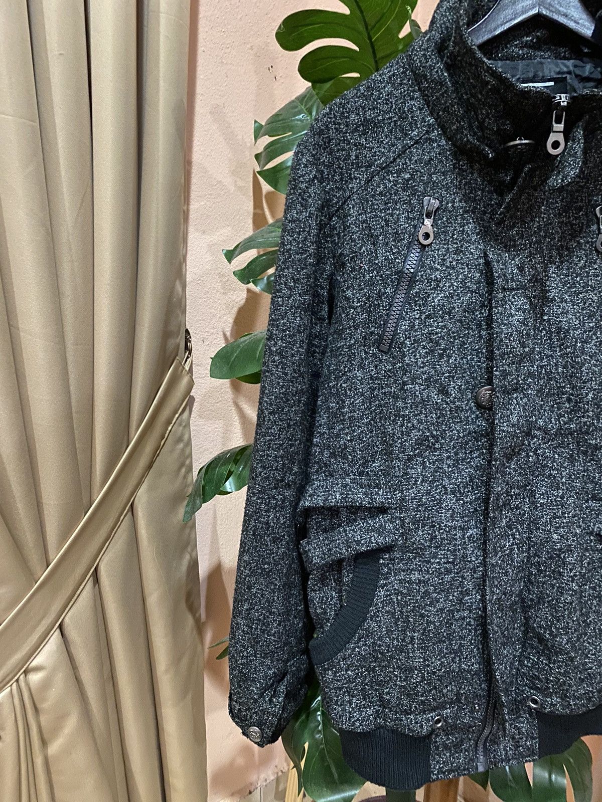 Other Diamond Julia Wool-Blend Bomber Jacket Stylish & Warm Urban Size US M / EU 48-50 / 2 - 5 Thumbnail