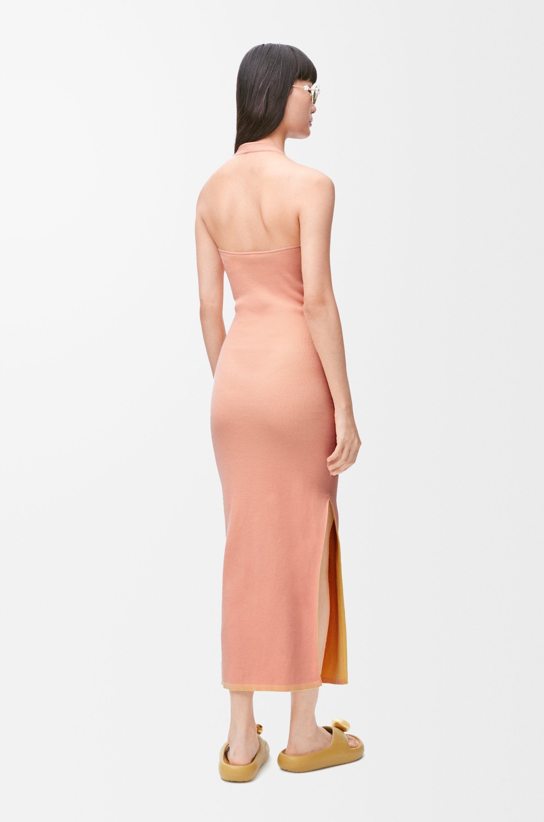 Loewe o1in1g0426 Tank Dress in Pink/Yellow Size M / US 6-8 / IT 42-44 - 3 Thumbnail