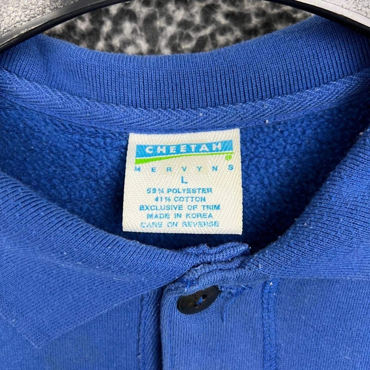 Other Vintage Cheetah by Mervyns Sweatshirt Men Long Sleeve L Size US L / EU 52-54 / 3 - 3 Thumbnail
