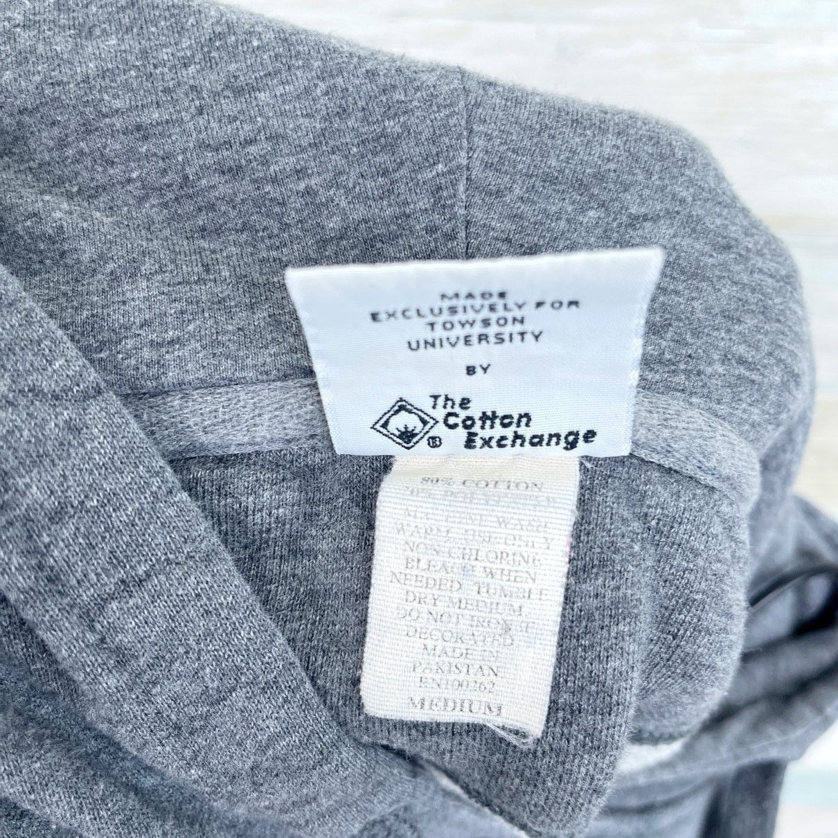 Other Towson University Vintage 90s Sweatshirt Gray Tigers Mens M Size US M / EU 48-50 / 2 - 8 Thumbnail