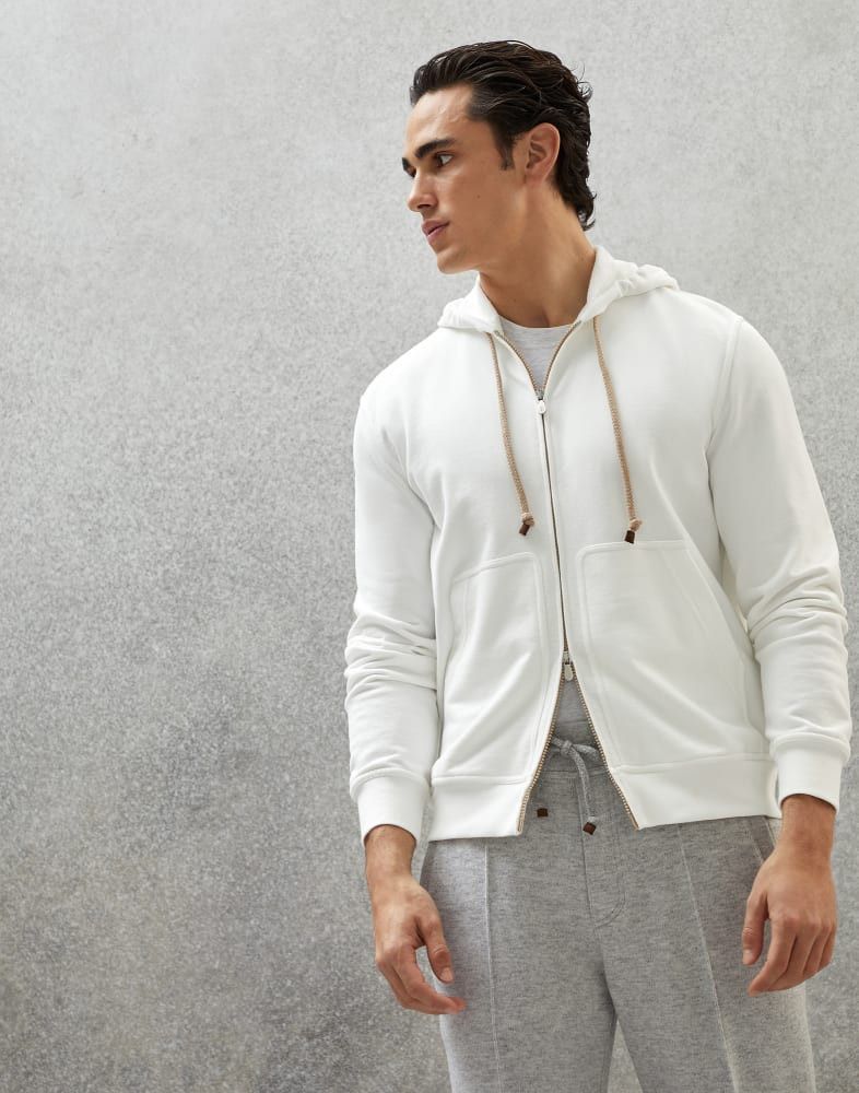 o1w1db10924 Cardigan Sweathirt in Open White