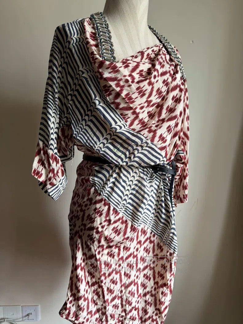 Dries Van Noten Dries Van Noten Runway-Exclusive Silk Dress Size S / US 4 / IT 40 - 4 Thumbnail