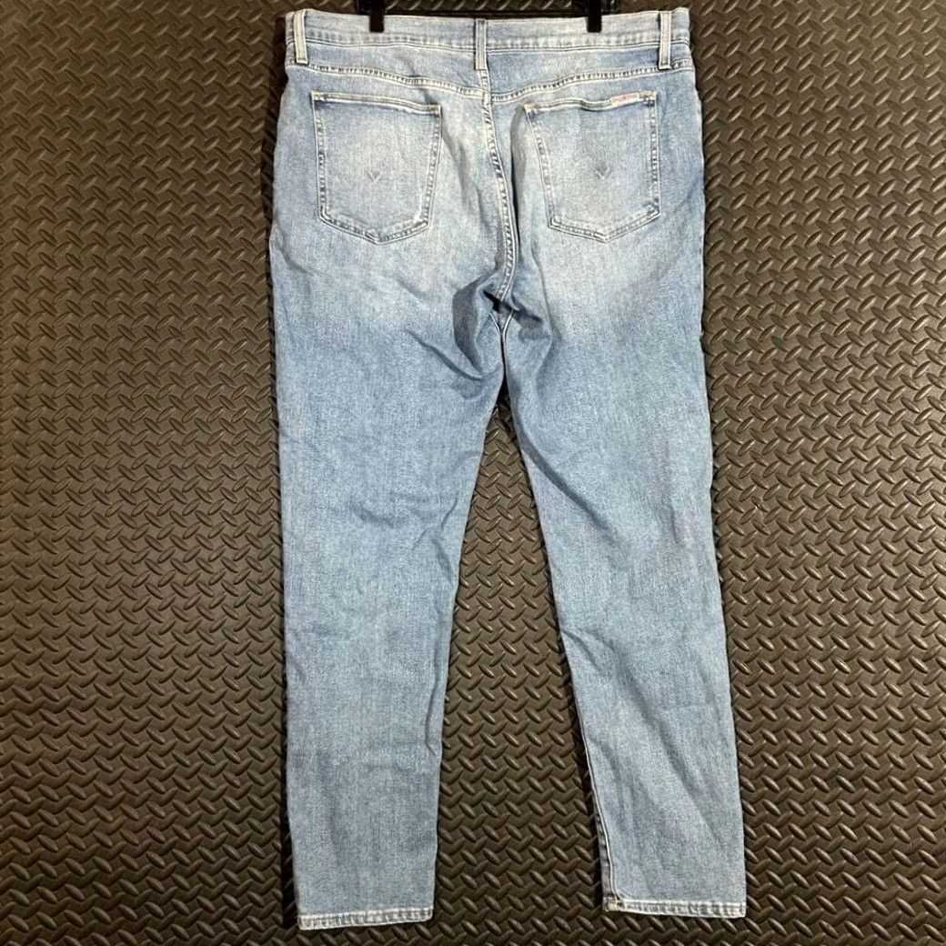 Vintage HUDSON'S BAY COMPANY Hudson Zane Adler Light Washed Skinny Denim Blue Jeans Men Size 38x31 Mens Blue Skinny Jeans Size US 38 / EU 54 - 2 Thumbnail