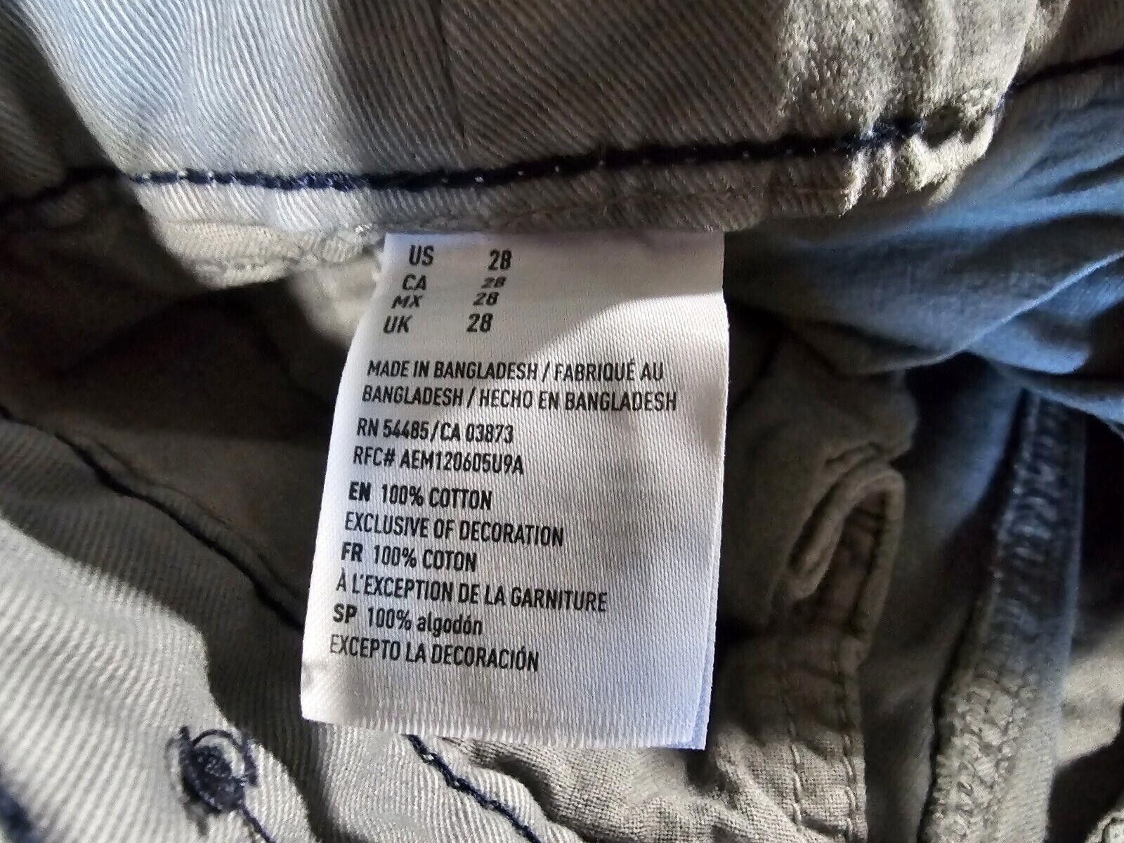 Designer American Eagle Shorts 28 Bermuda Longer Length 11” Inseam Size US 28 / EU 44 - 4 Thumbnail