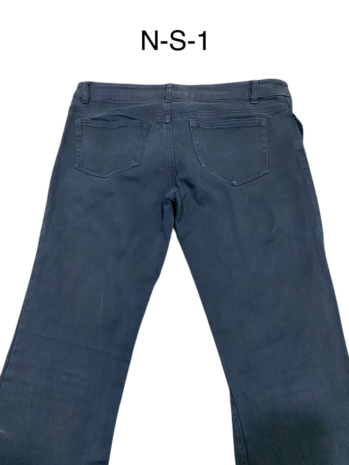 Japanese Brand Jouer aux echecs spiral tornado mart flare pants / jeans Size US 30 / EU 46 - 10 Thumbnail
