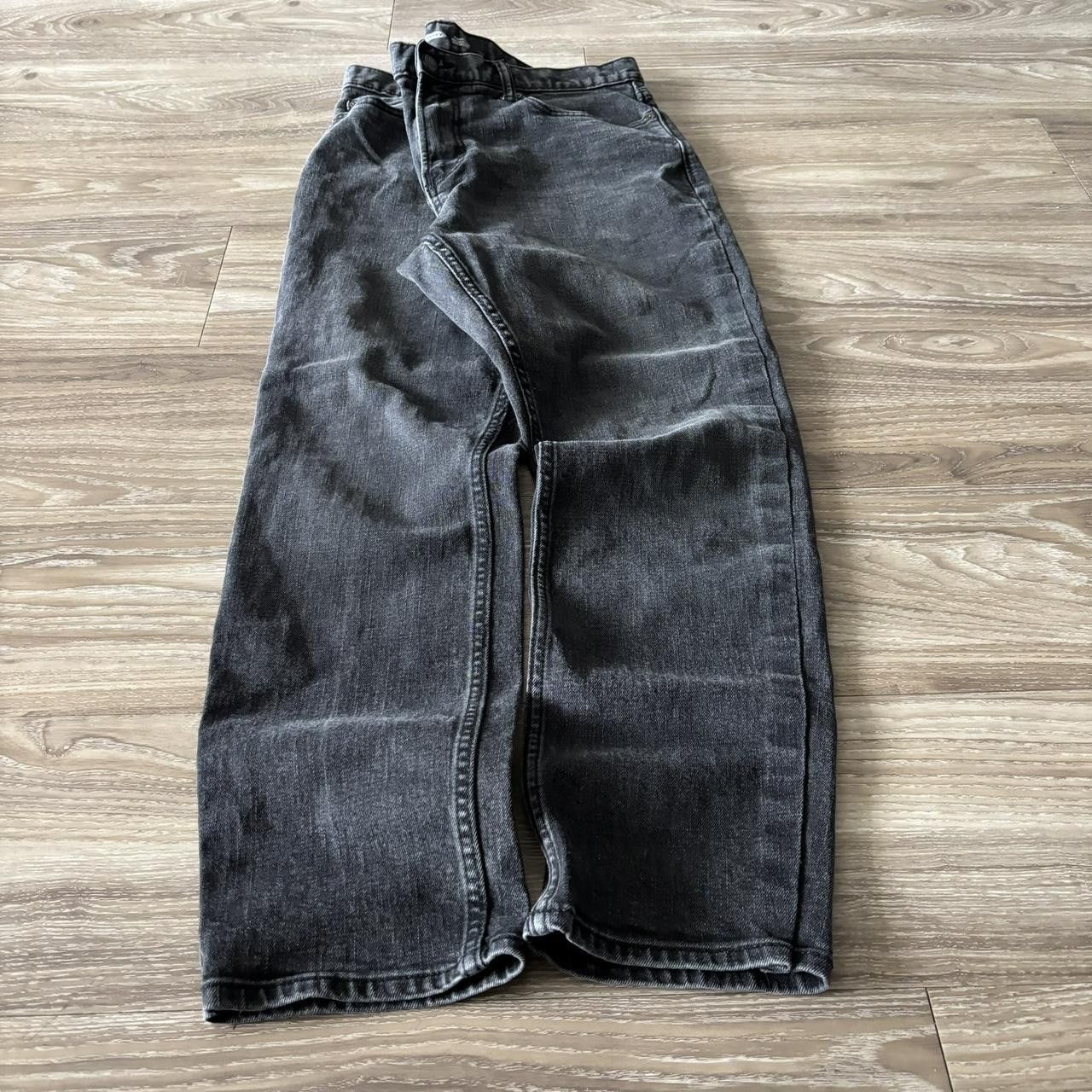 Vintage Crazy Vintage Y2K/2000s Grunge Black Essential Denim Jeans! 36x29 Size US 36 / EU 52 - 3 Thumbnail
