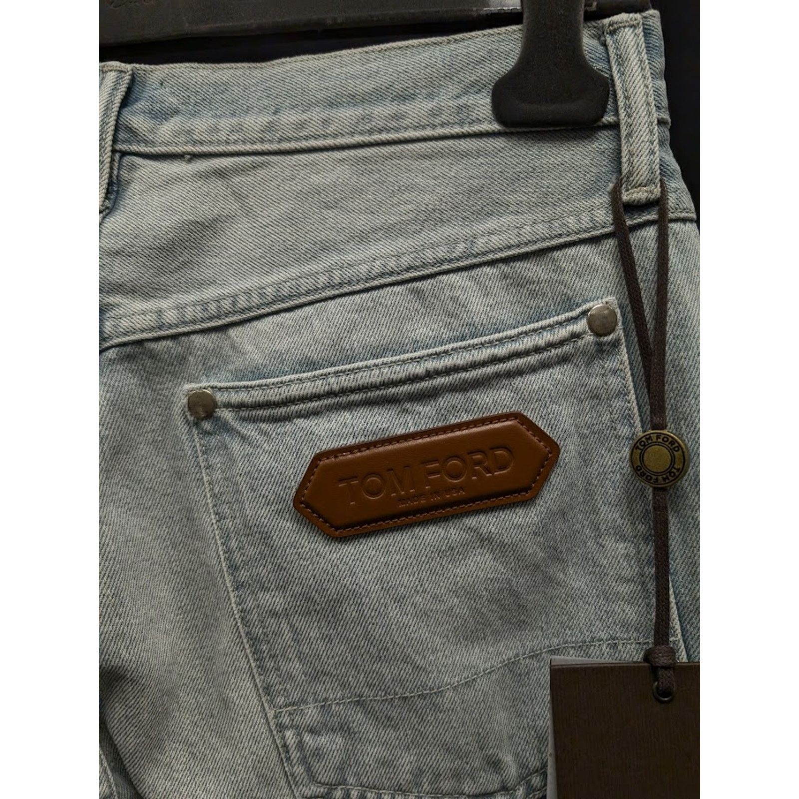 Tom Ford o1rshd1 Tapered Jeans in Blue Size US 38 / EU 54 - 13 Thumbnail